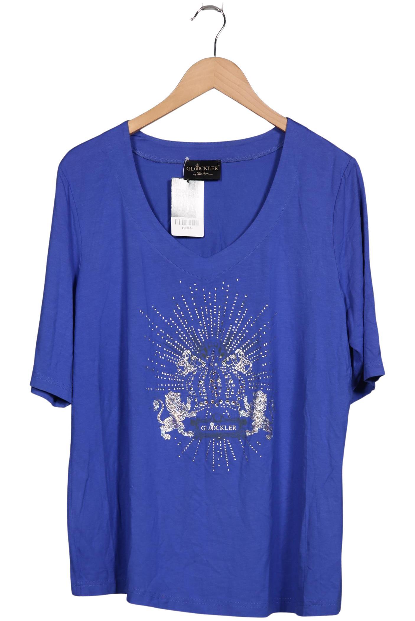 

Ulla Popken Damen T-Shirt, blau, Gr. 46