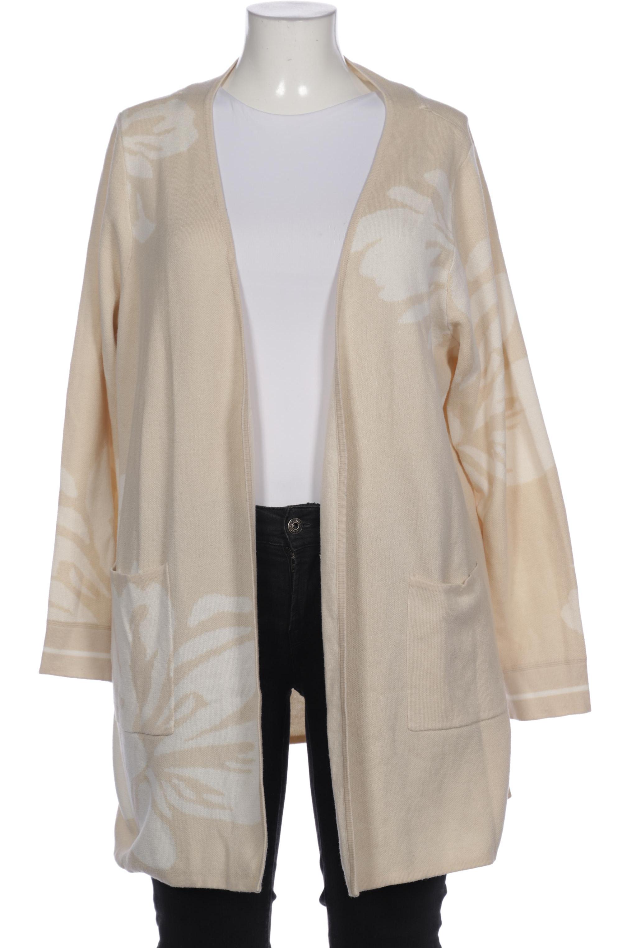 

Ulla Popken Damen Strickjacke, cremeweiß, Gr. 46