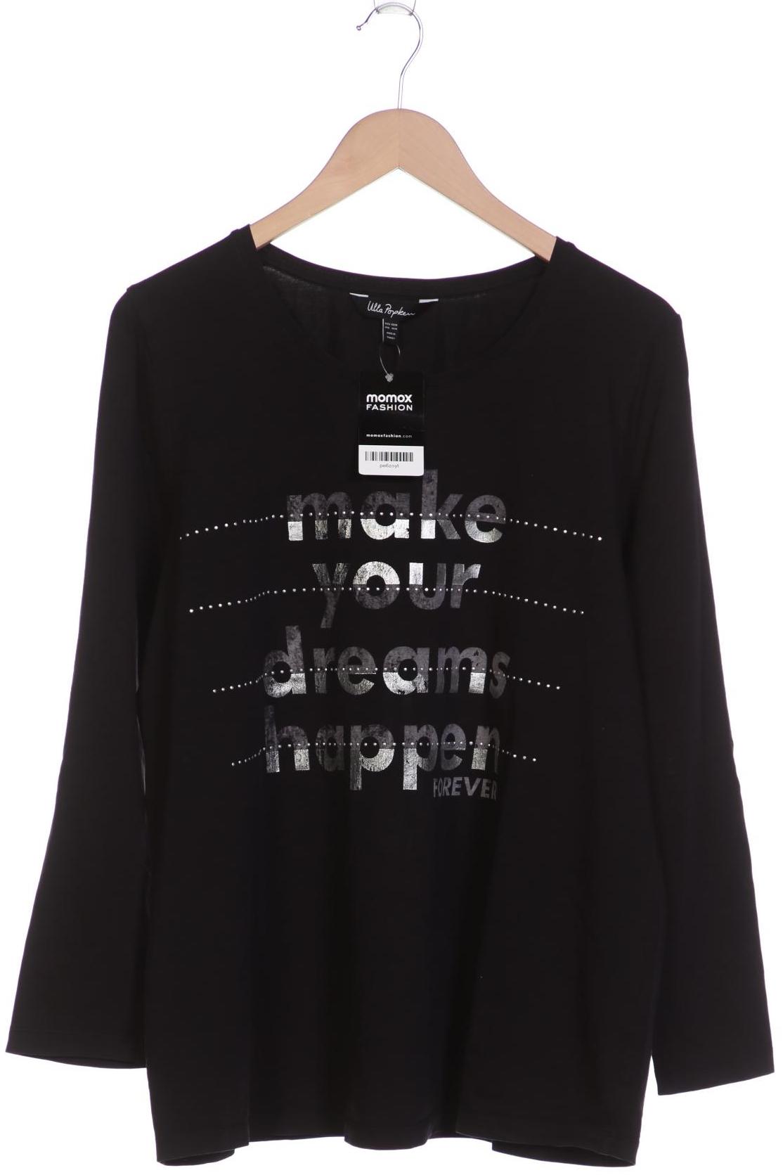 

Ulla Popken Damen Langarmshirt, schwarz
