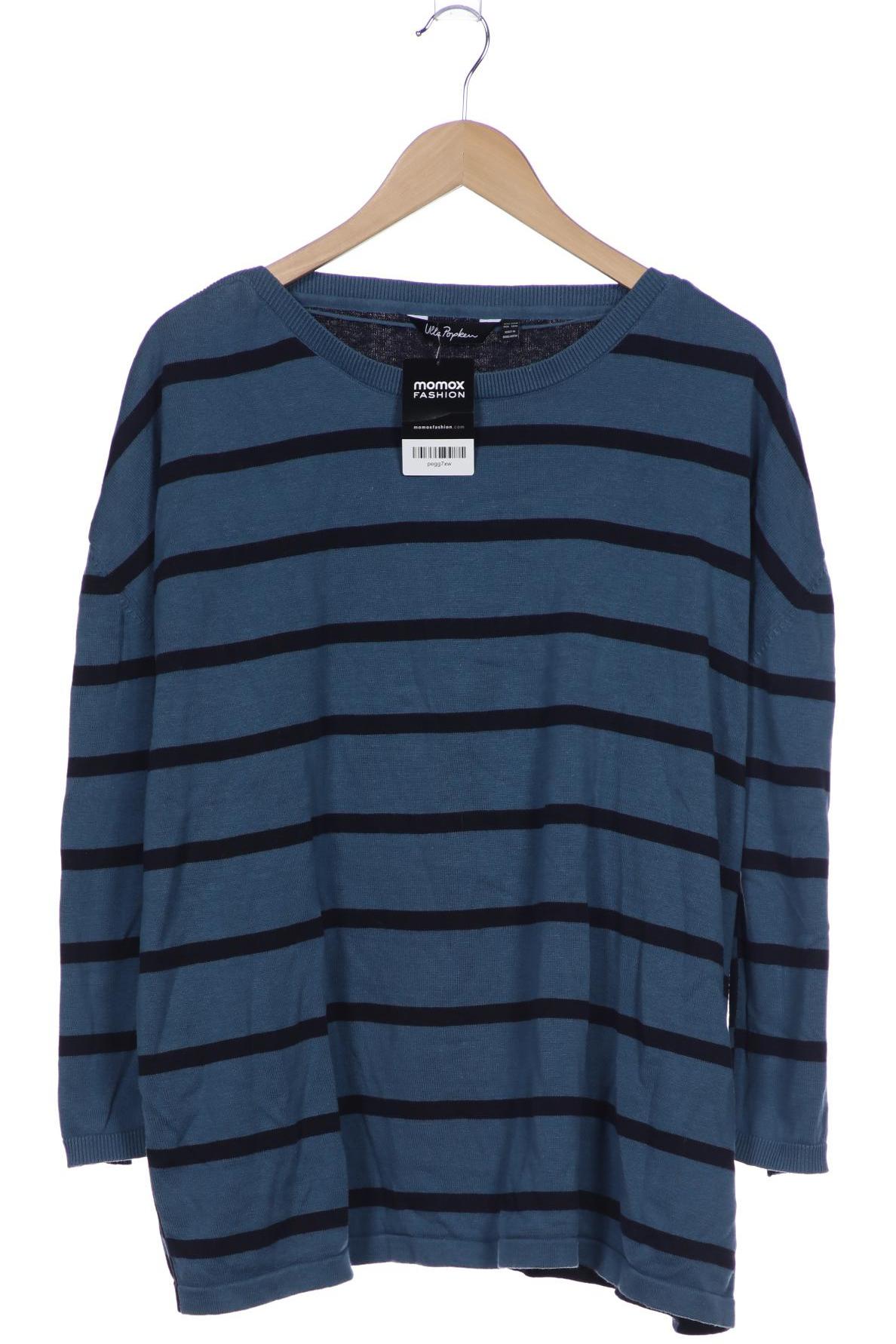 

Ulla Popken Damen Pullover, blau, Gr. 42