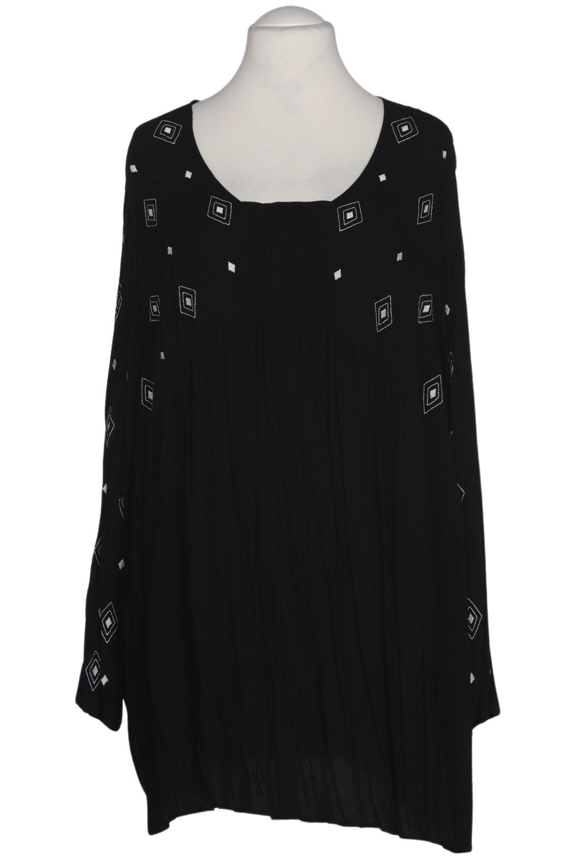 

Ulla Popken Damen Bluse, schwarz, Gr. 54