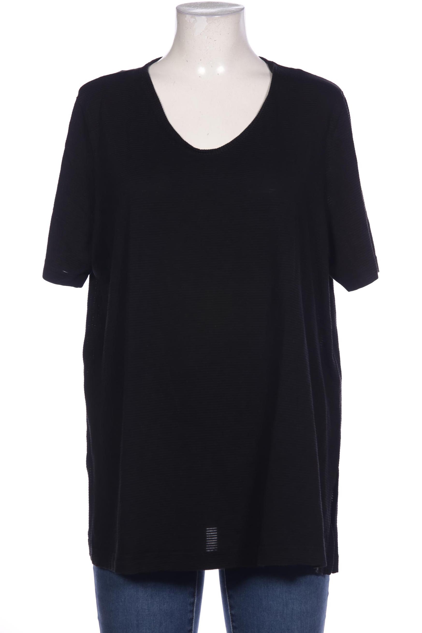 

Ulla Popken Damen T-Shirt, schwarz, Gr. 46