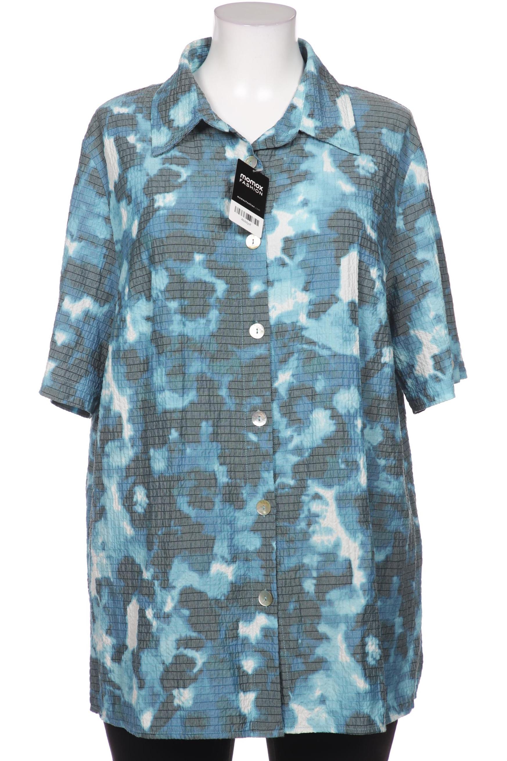 

Ulla Popken Damen Bluse, türkis, Gr. 46