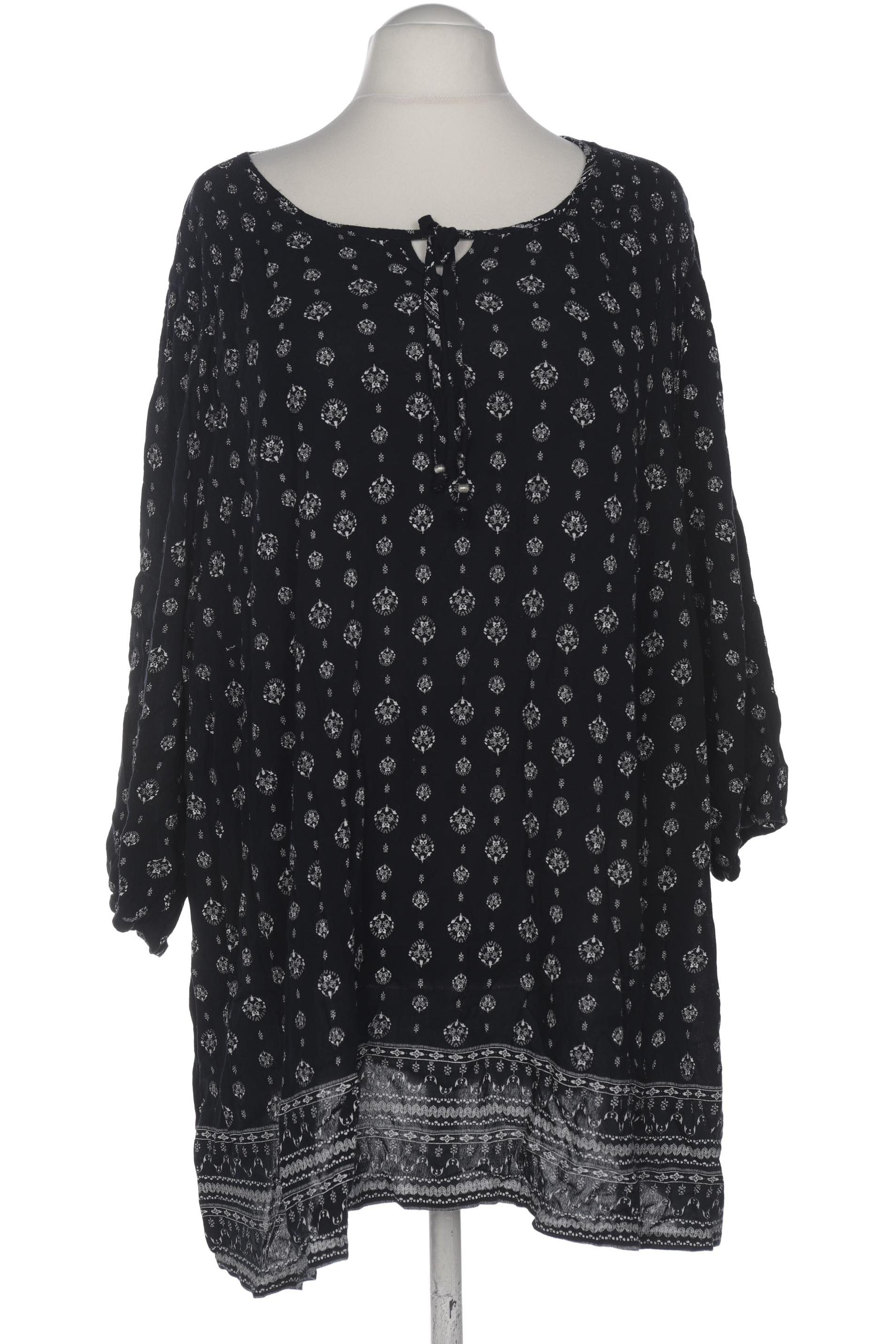 

Ulla Popken Damen Bluse, schwarz, Gr. 54