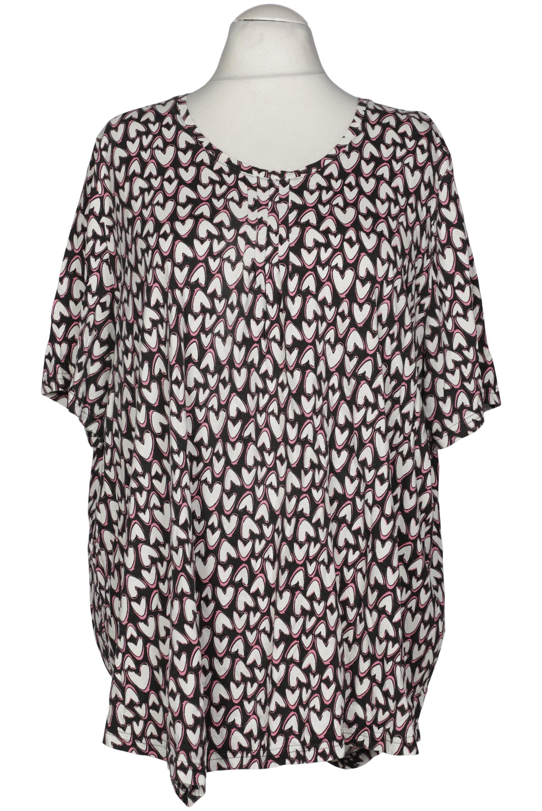 

Ulla Popken Damen T-Shirt, schwarz, Gr. 54