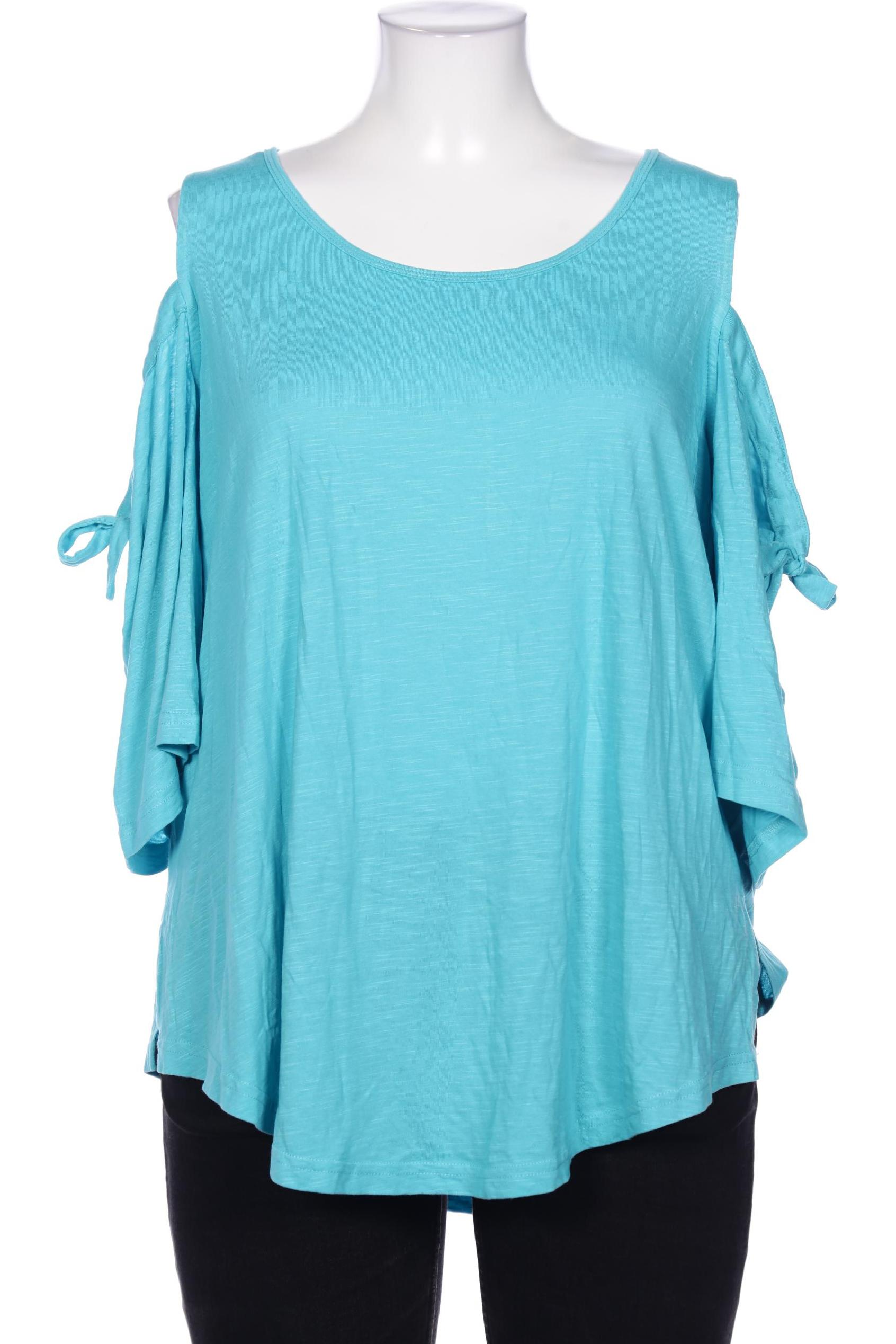 

Ulla Popken Damen T-Shirt, hellblau, Gr. 46