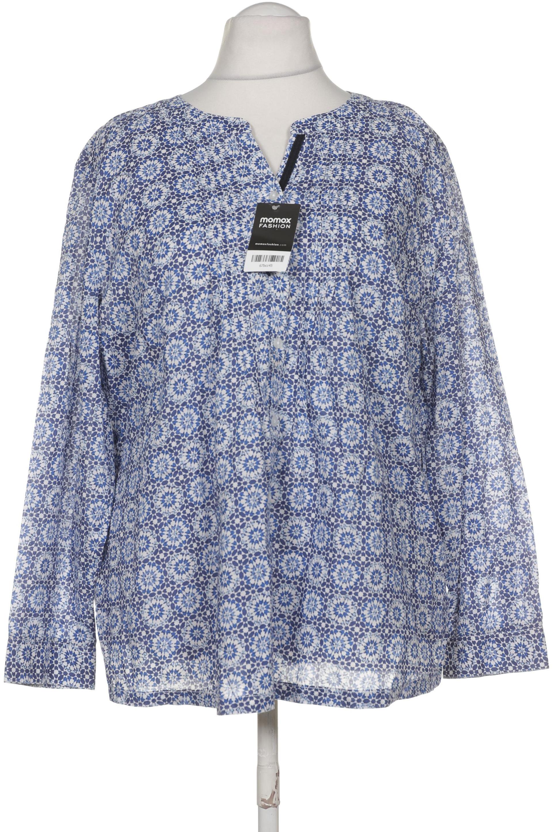 

Ulla Popken Damen Bluse, blau, Gr. 52