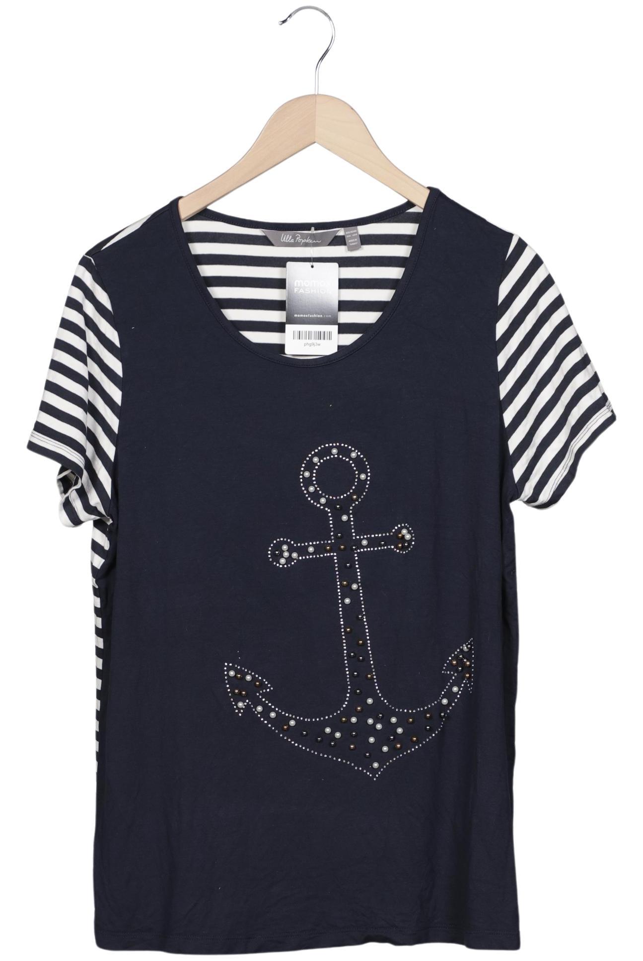

Ulla Popken Damen T-Shirt, marineblau, Gr. 42