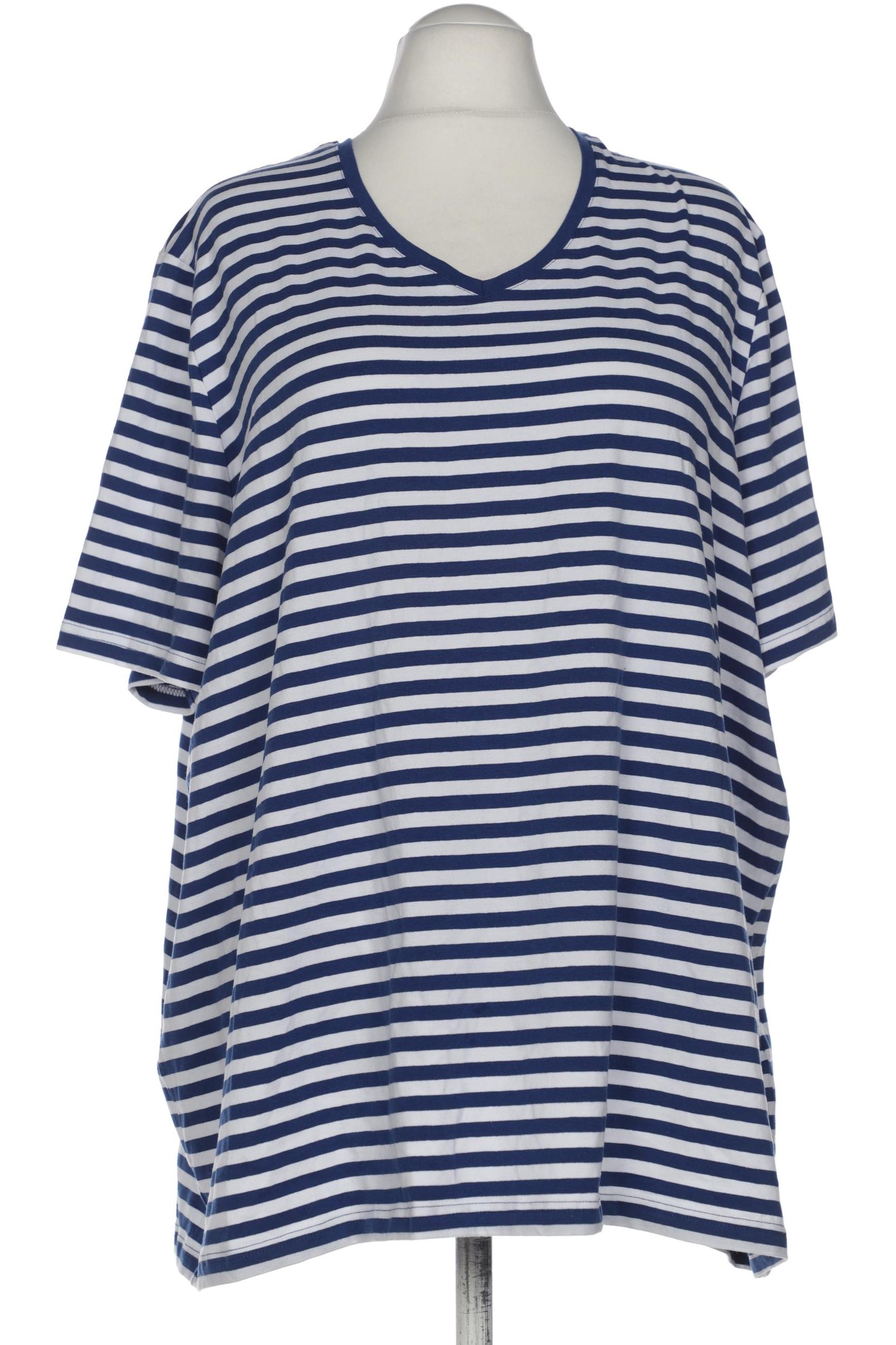 

Ulla Popken Damen T-Shirt, blau, Gr. 54