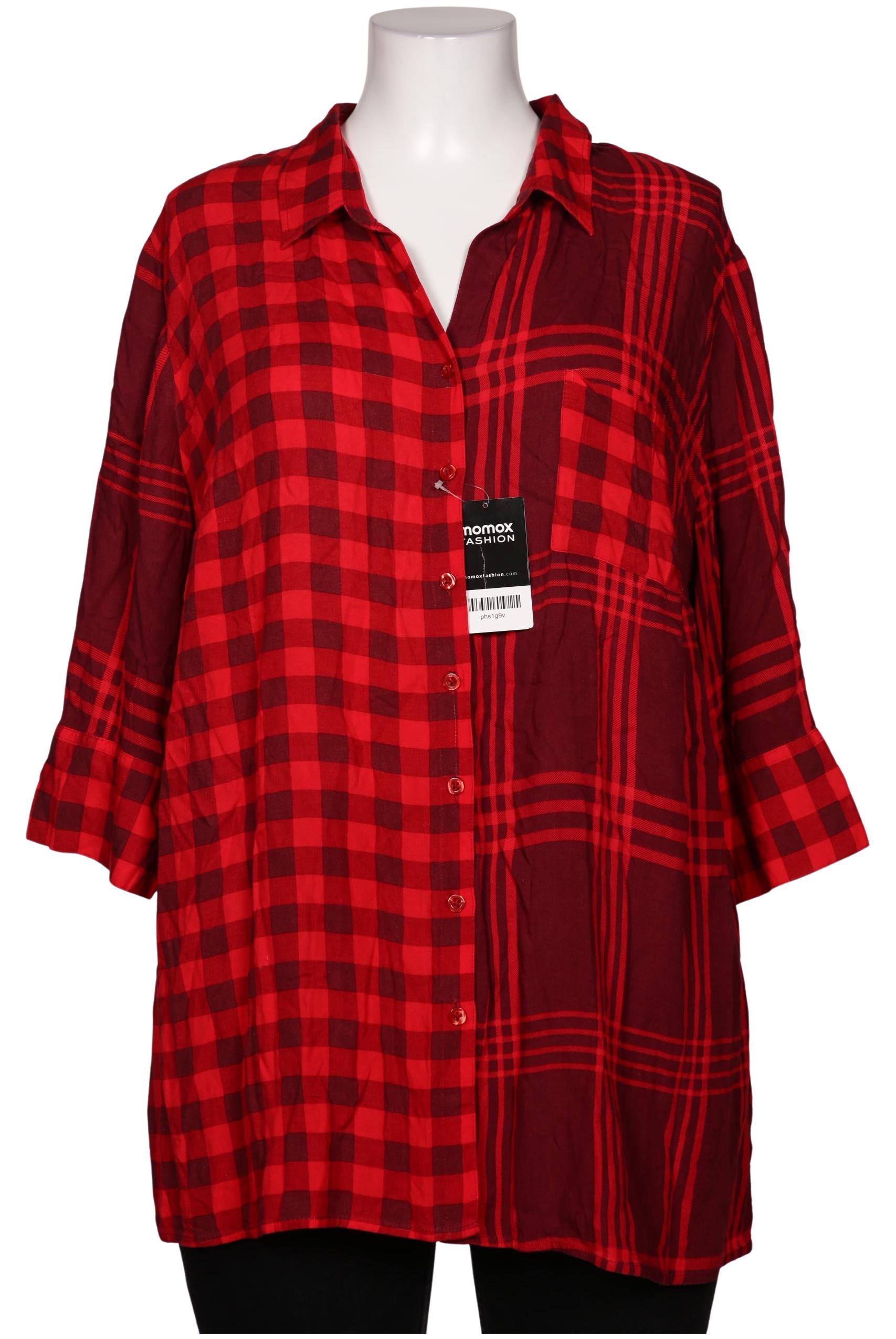 

Ulla Popken Damen Bluse, rot, Gr. 50
