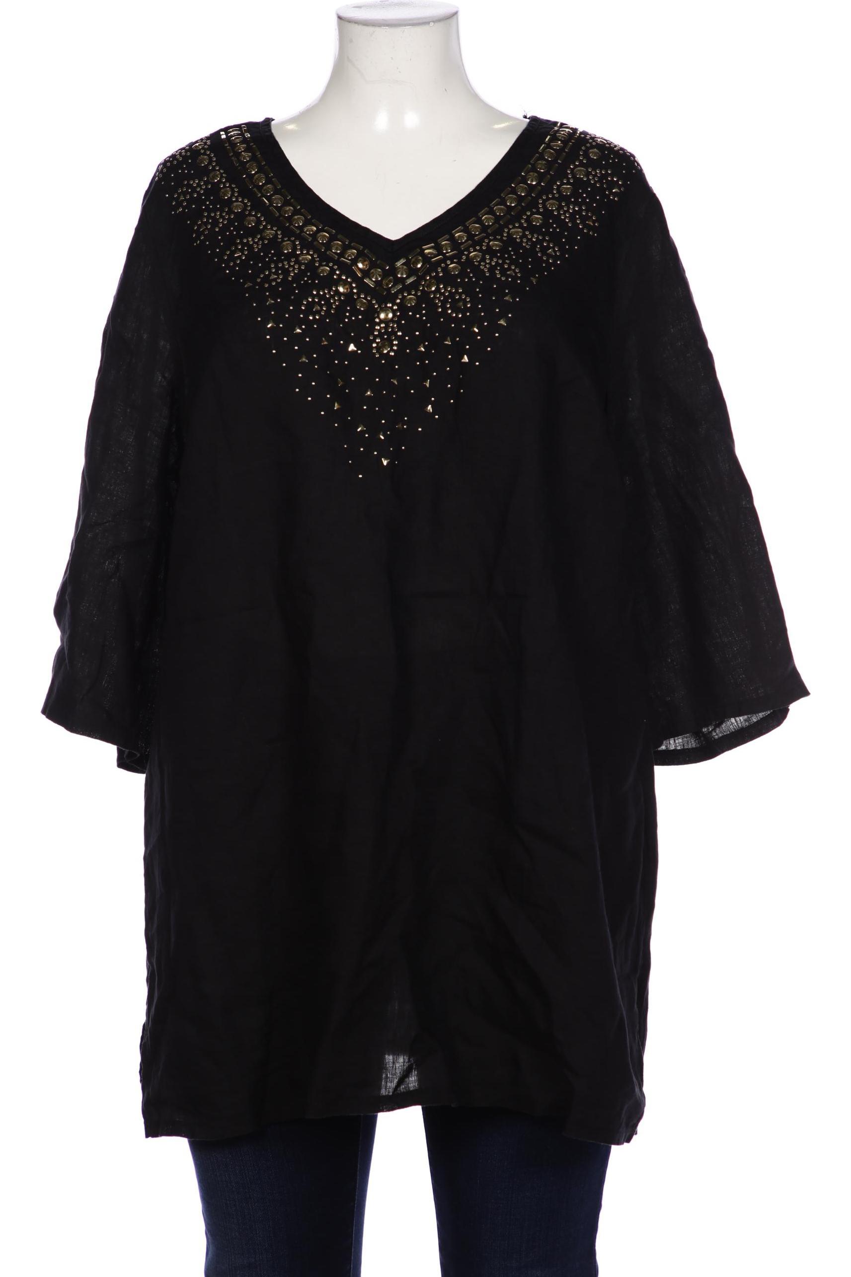 

Ulla Popken Damen Bluse, schwarz, Gr. 46