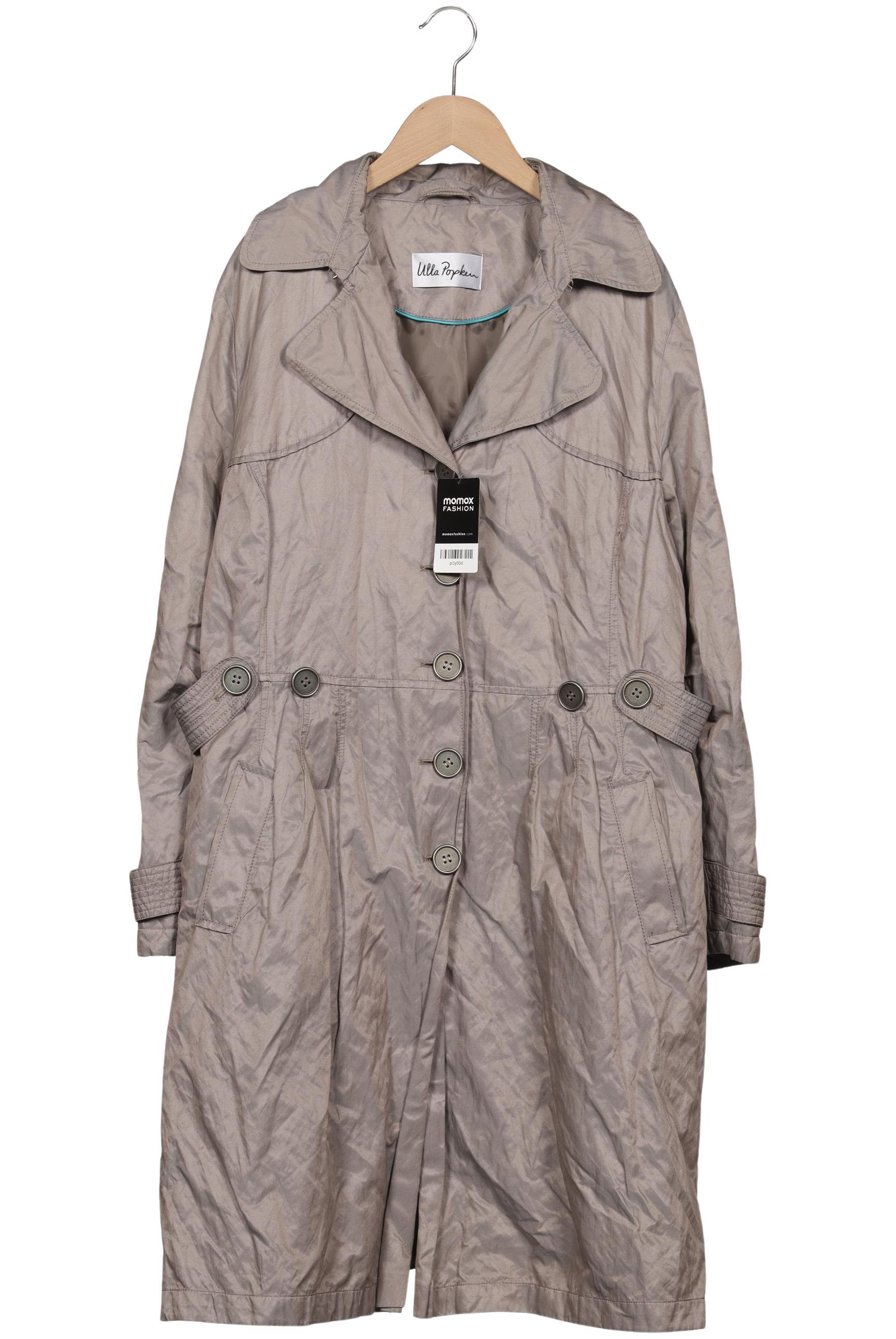 

Ulla Popken Damen Mantel, beige, Gr. 46