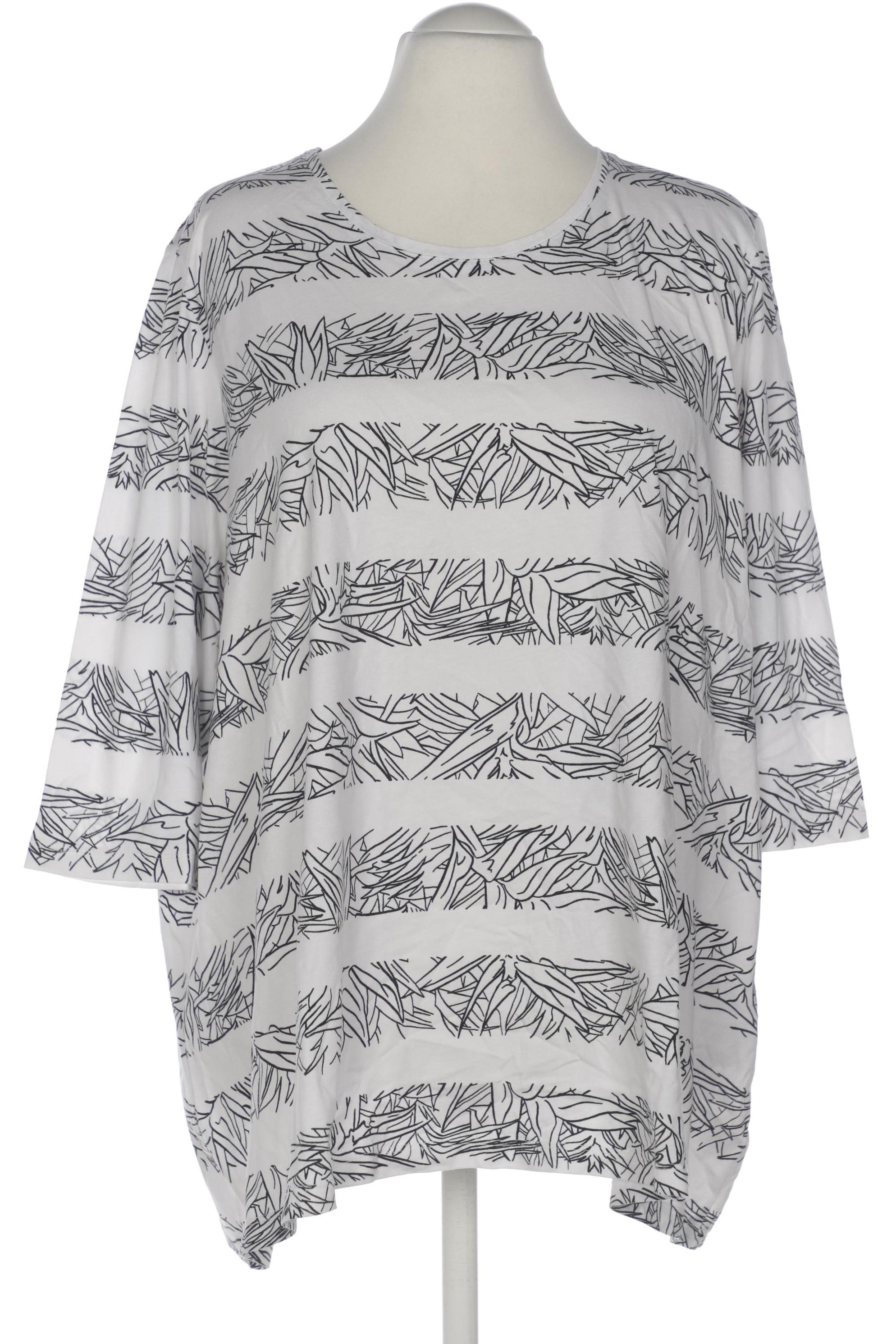 

Ulla Popken Damen T-Shirt, weiß, Gr. 54