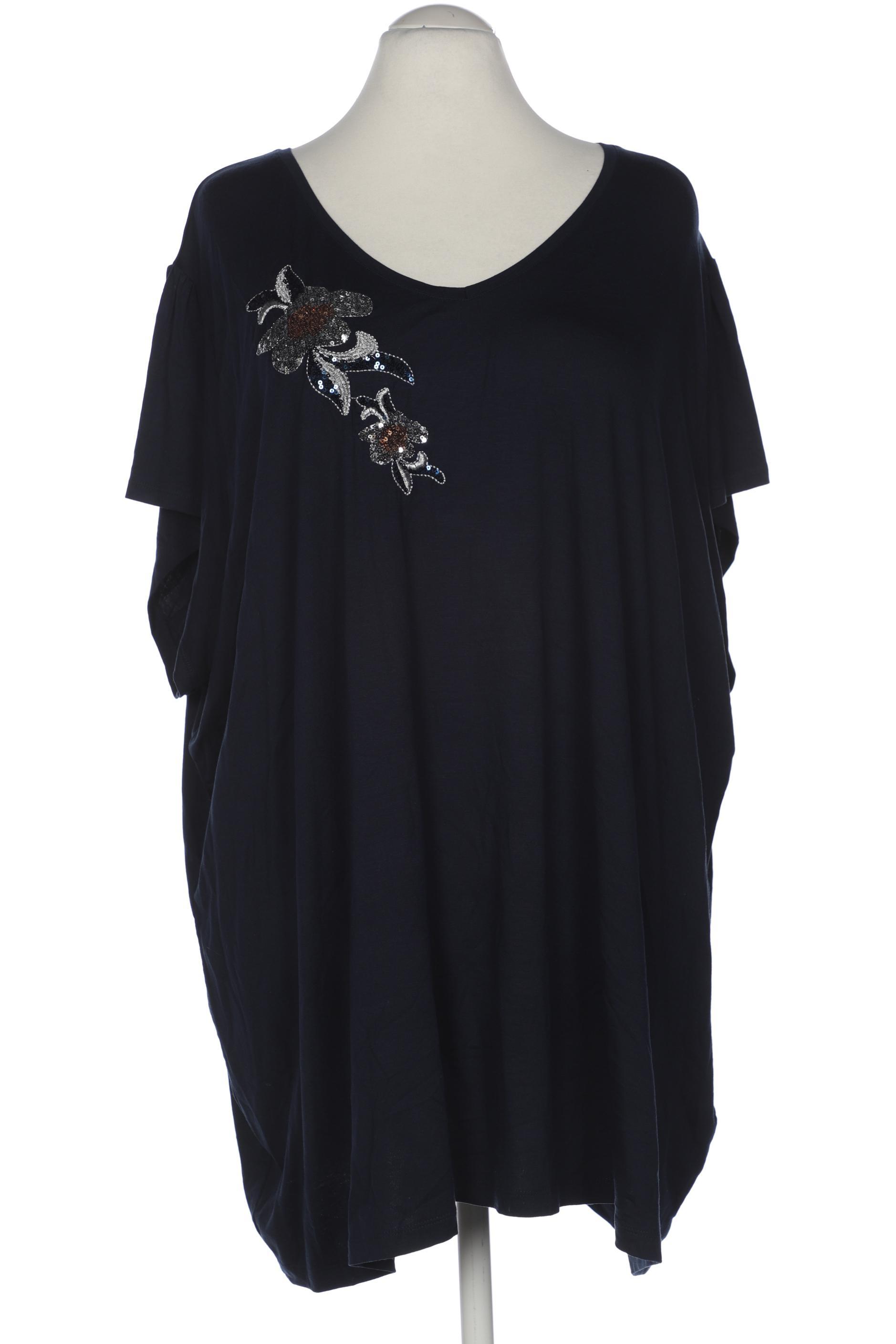 

Ulla Popken Damen T-Shirt, marineblau, Gr. 58
