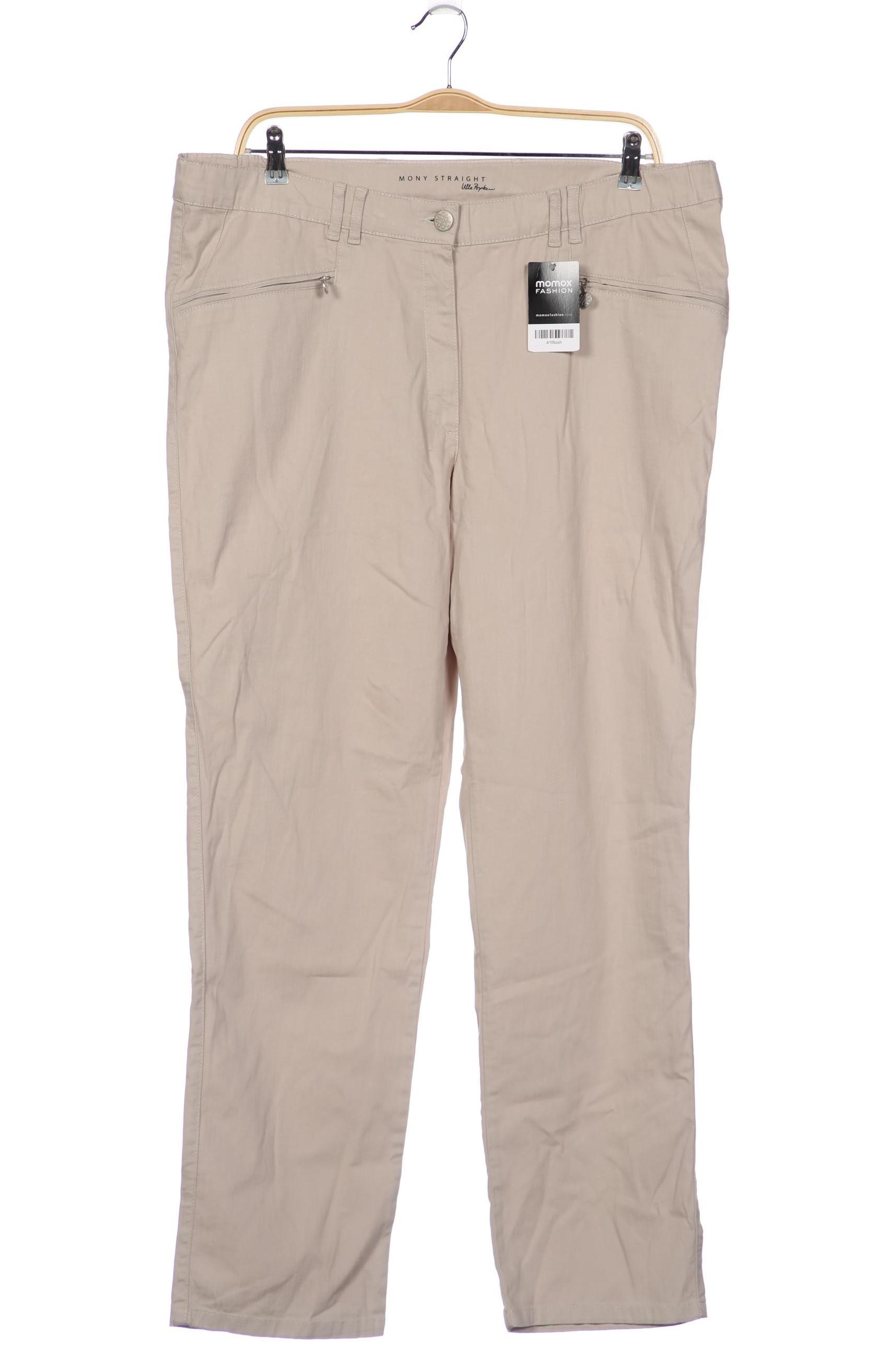

Ulla Popken Damen Jeans, beige, Gr. 50