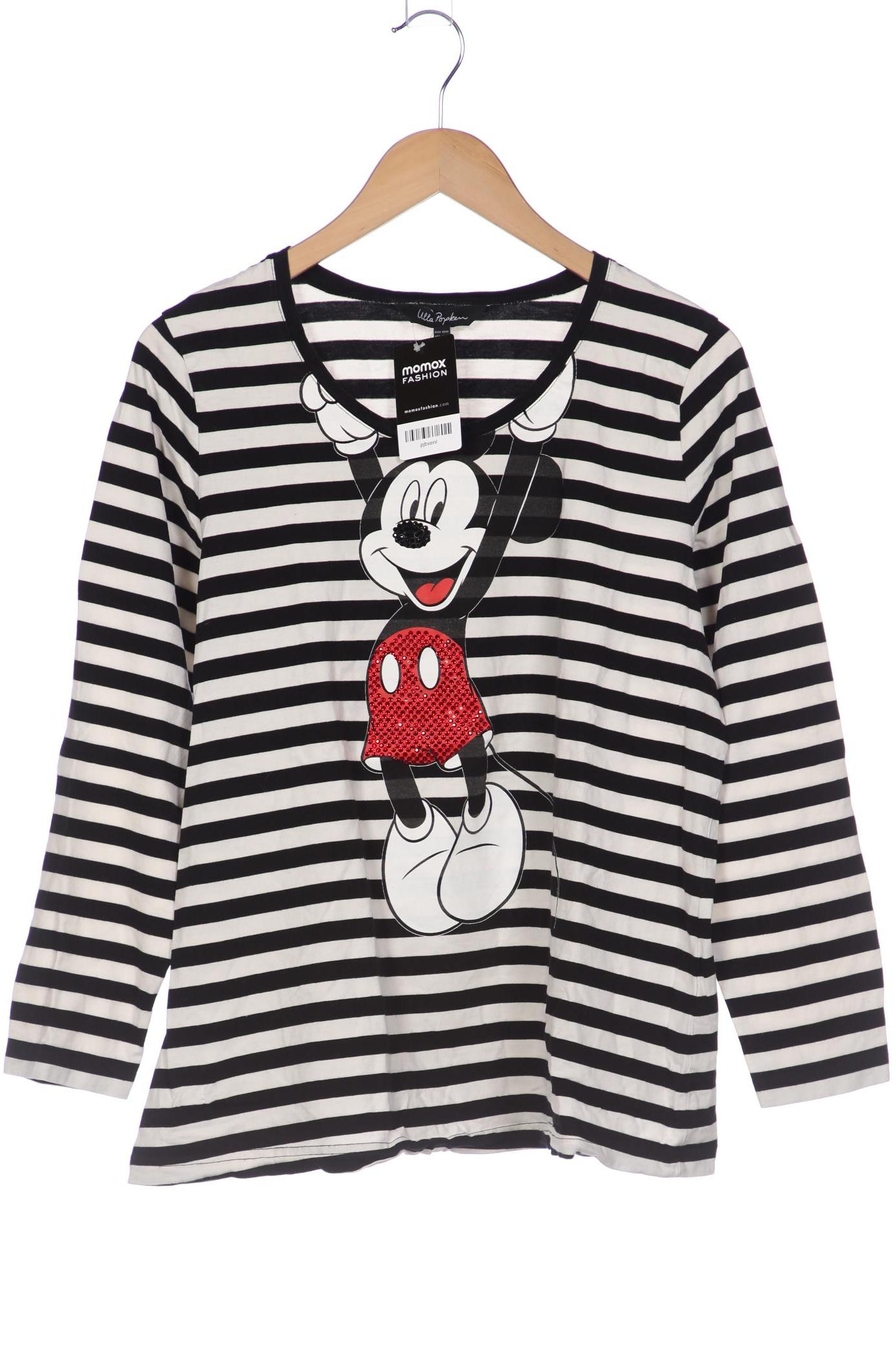 

Ulla Popken Damen Langarmshirt, schwarz