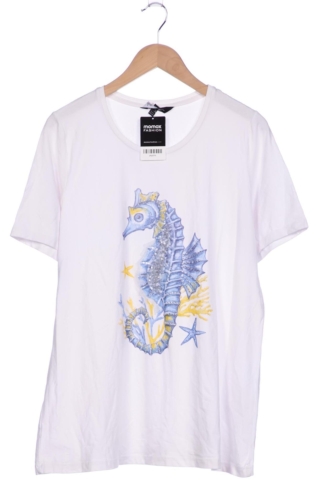 

Ulla Popken Damen T-Shirt, weiß, Gr. 42