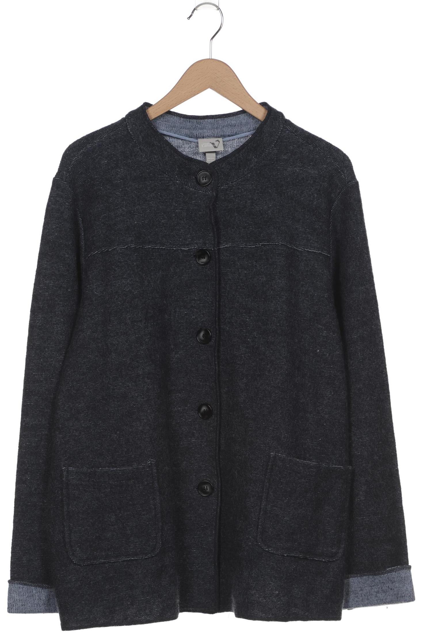 

Ulla Popken Damen Strickjacke, blau, Gr. 50