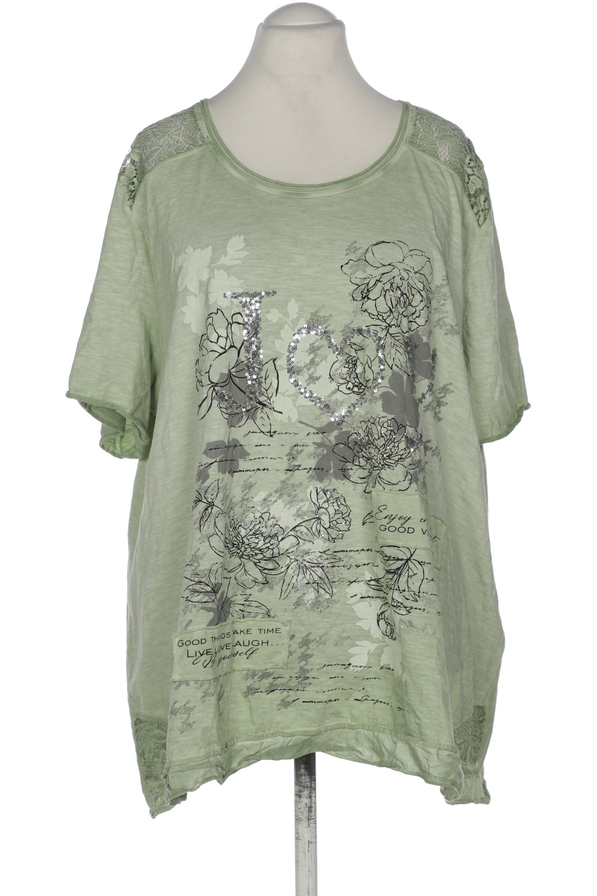 

Ulla Popken Damen T-Shirt, hellgrün, Gr. 54