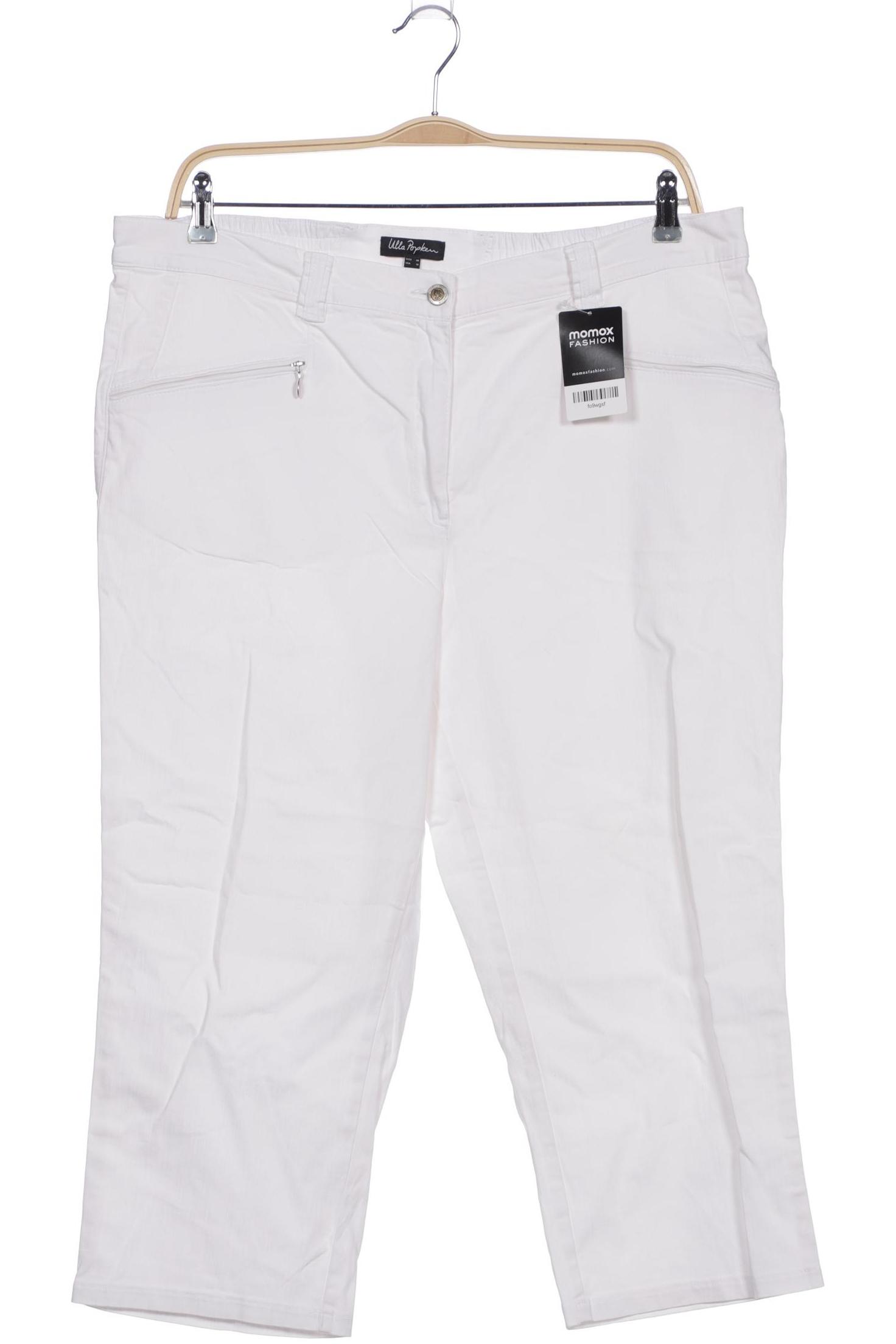

Ulla Popken Damen Stoffhose, weiß, Gr. 48