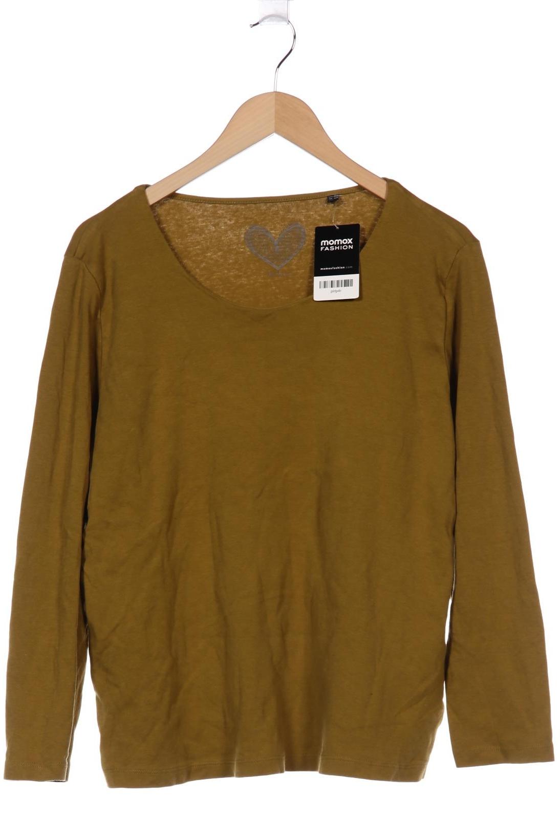 

Ulla Popken Damen Langarmshirt, grün, Gr. 46