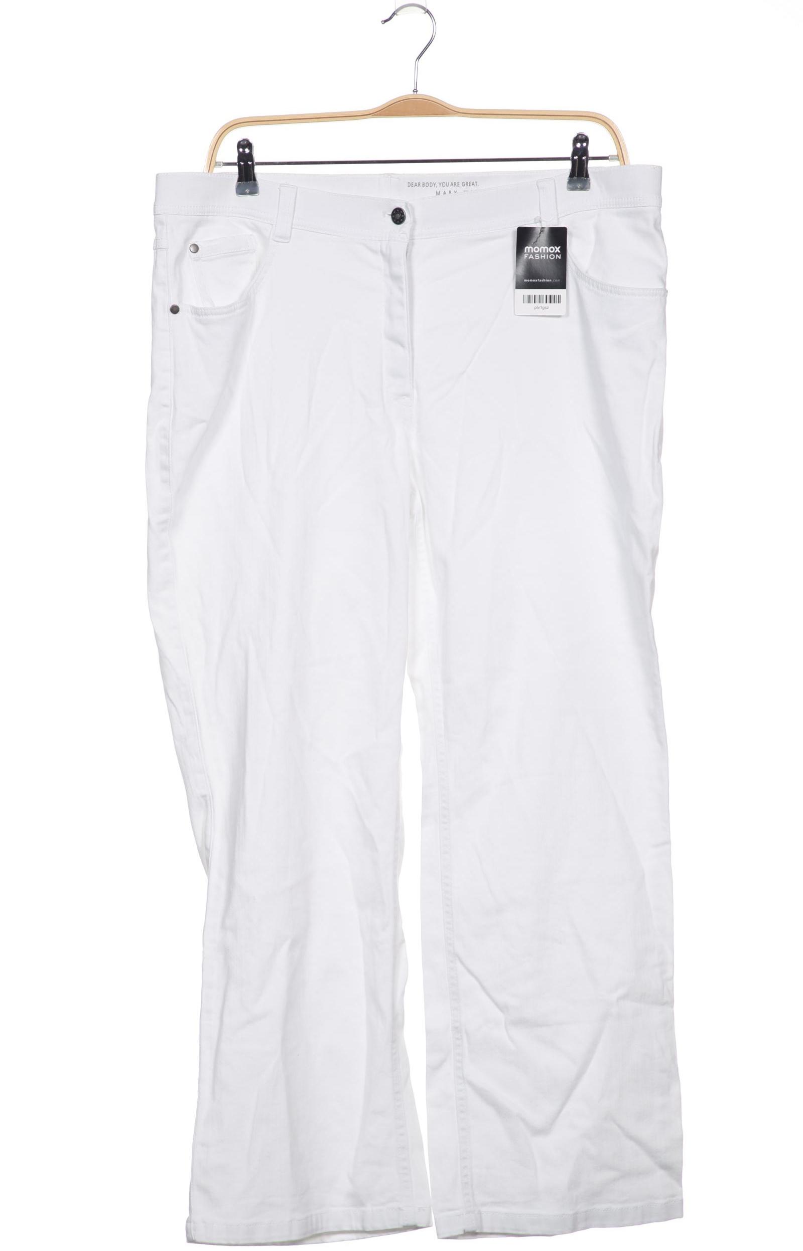 

Ulla Popken Damen Jeans, weiß