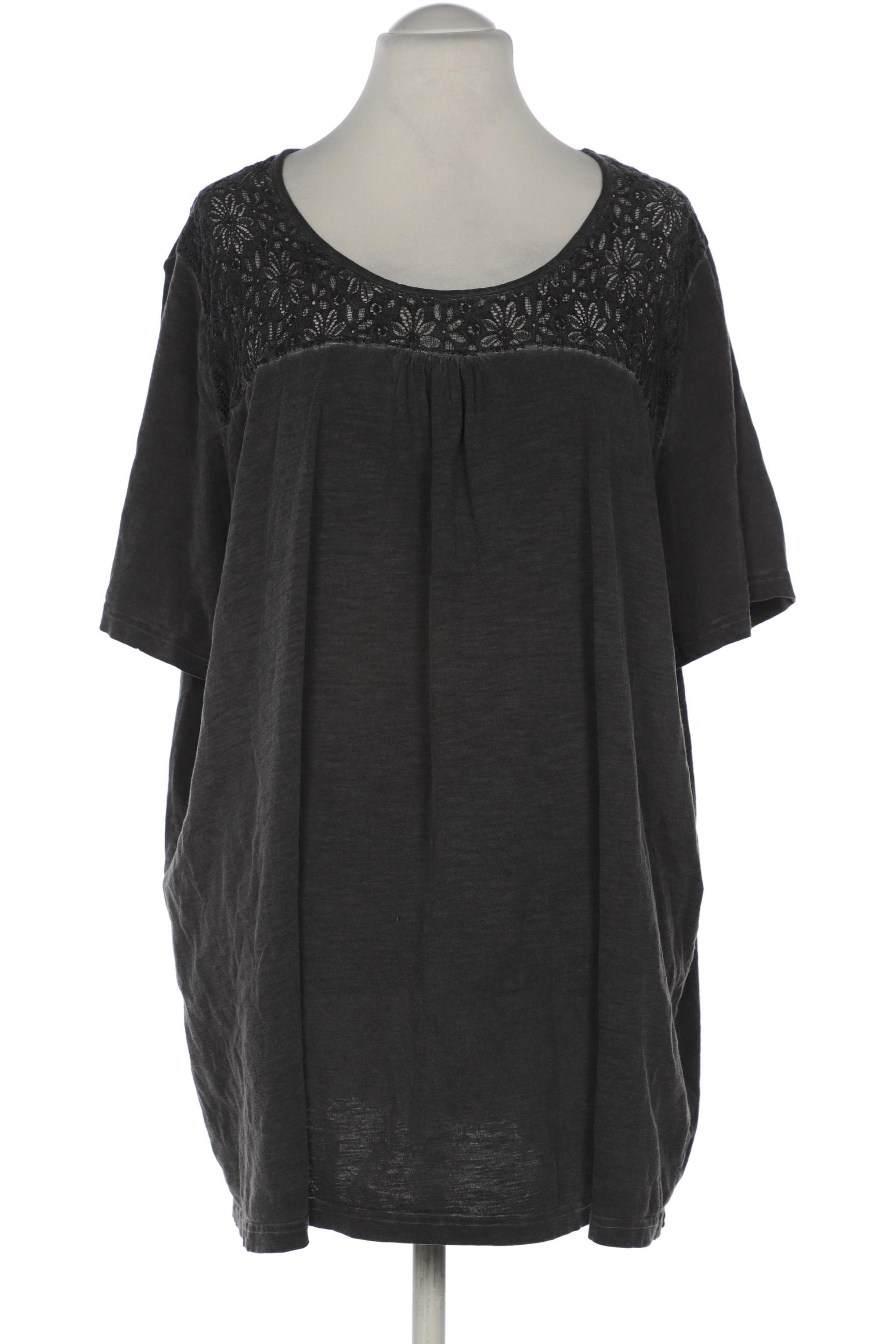 

Ulla Popken Damen T-Shirt, grau, Gr. 54