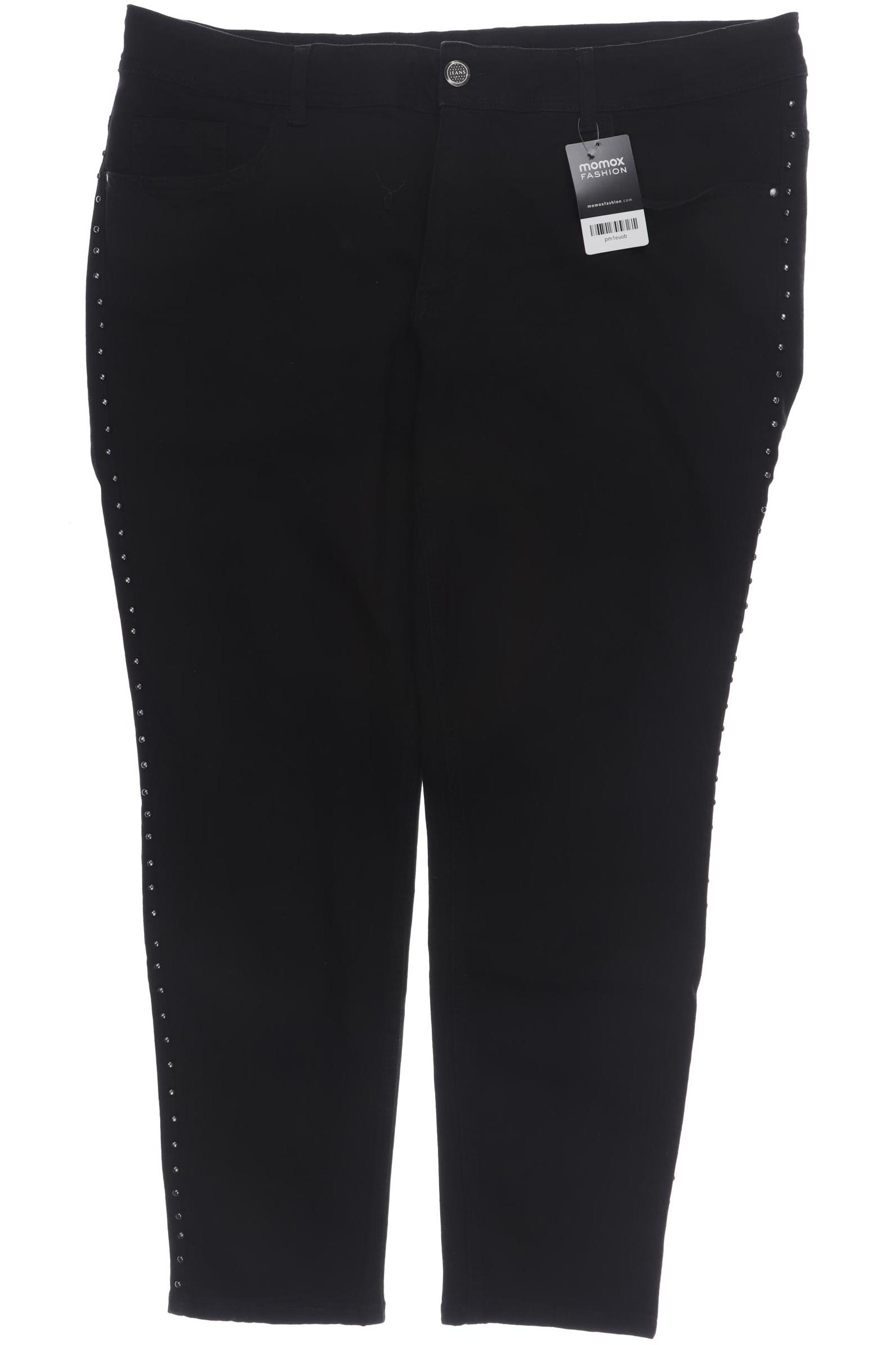

Ulla Popken Damen Jeans, schwarz