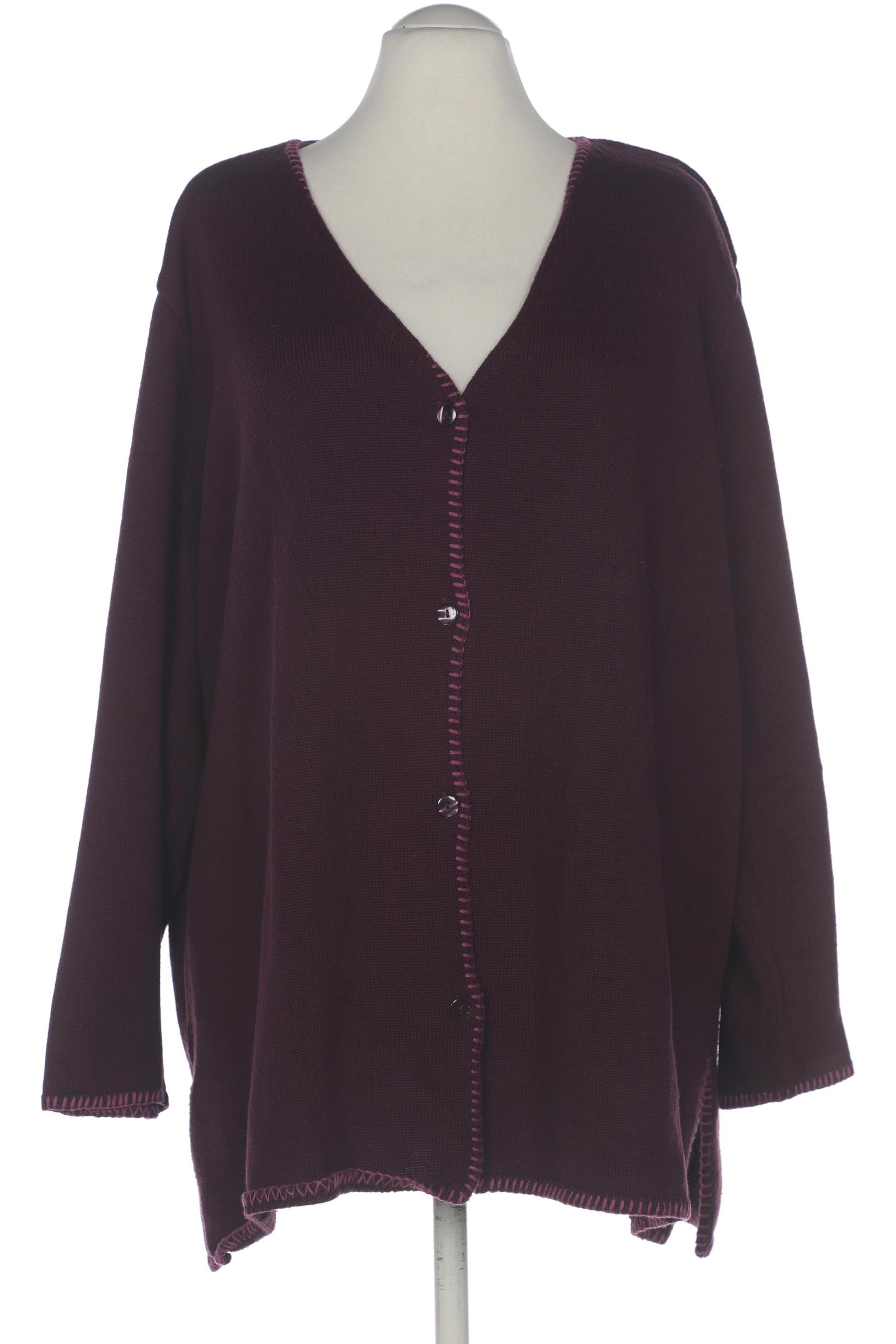 

Ulla Popken Damen Strickjacke, flieder, Gr. 54