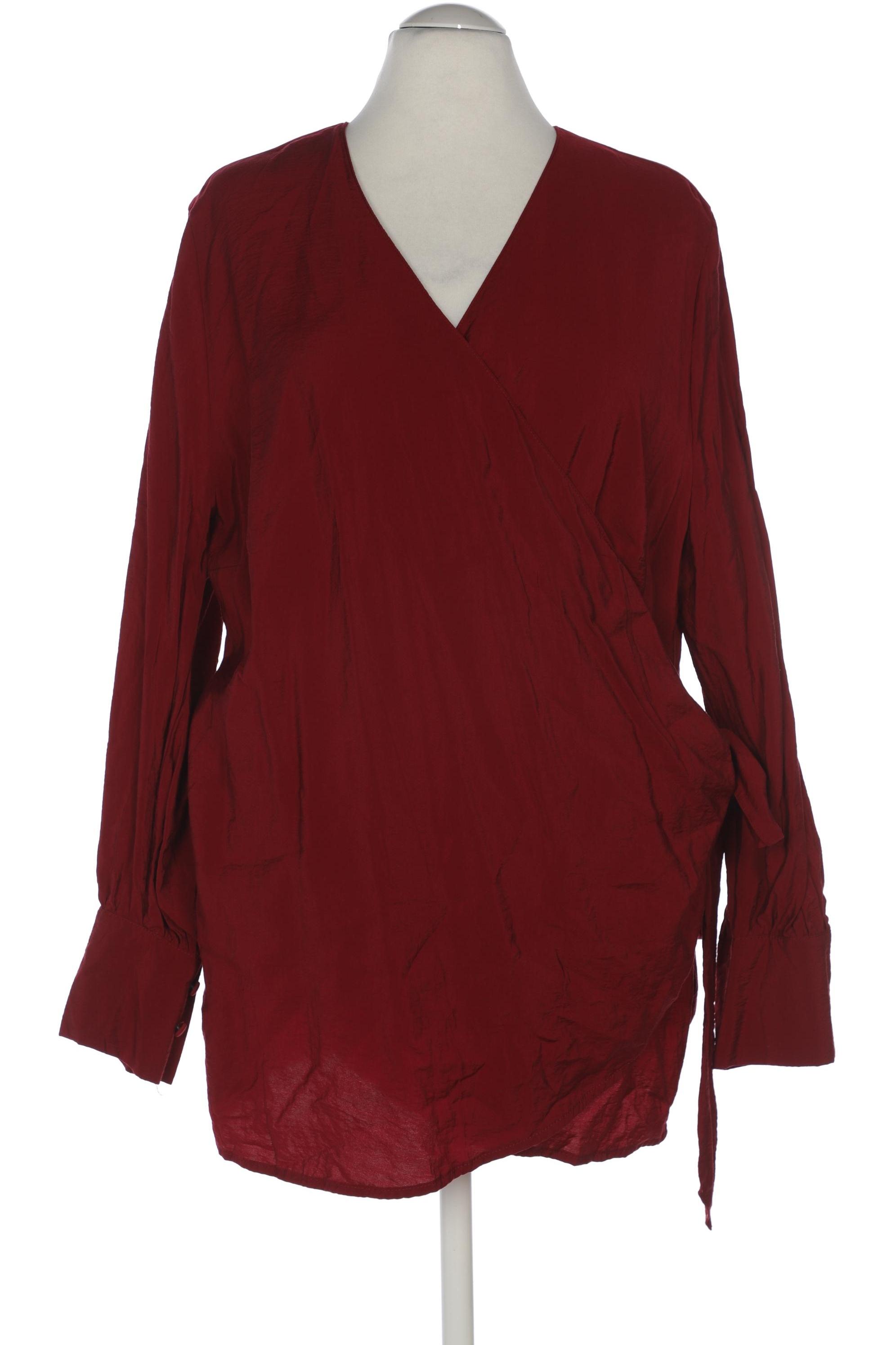 

Ulla Popken Damen Bluse, bordeaux, Gr. 54