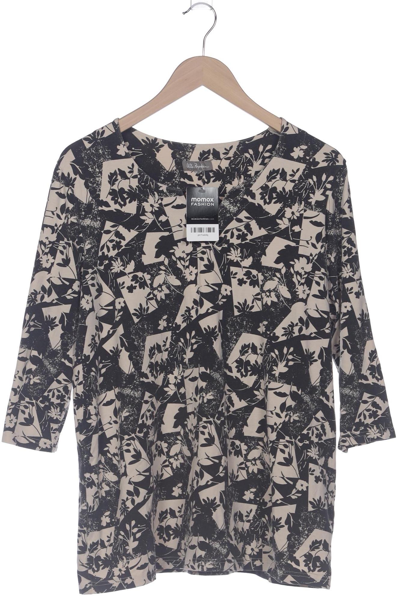 

Ulla Popken Damen Langarmshirt, beige, Gr. 46