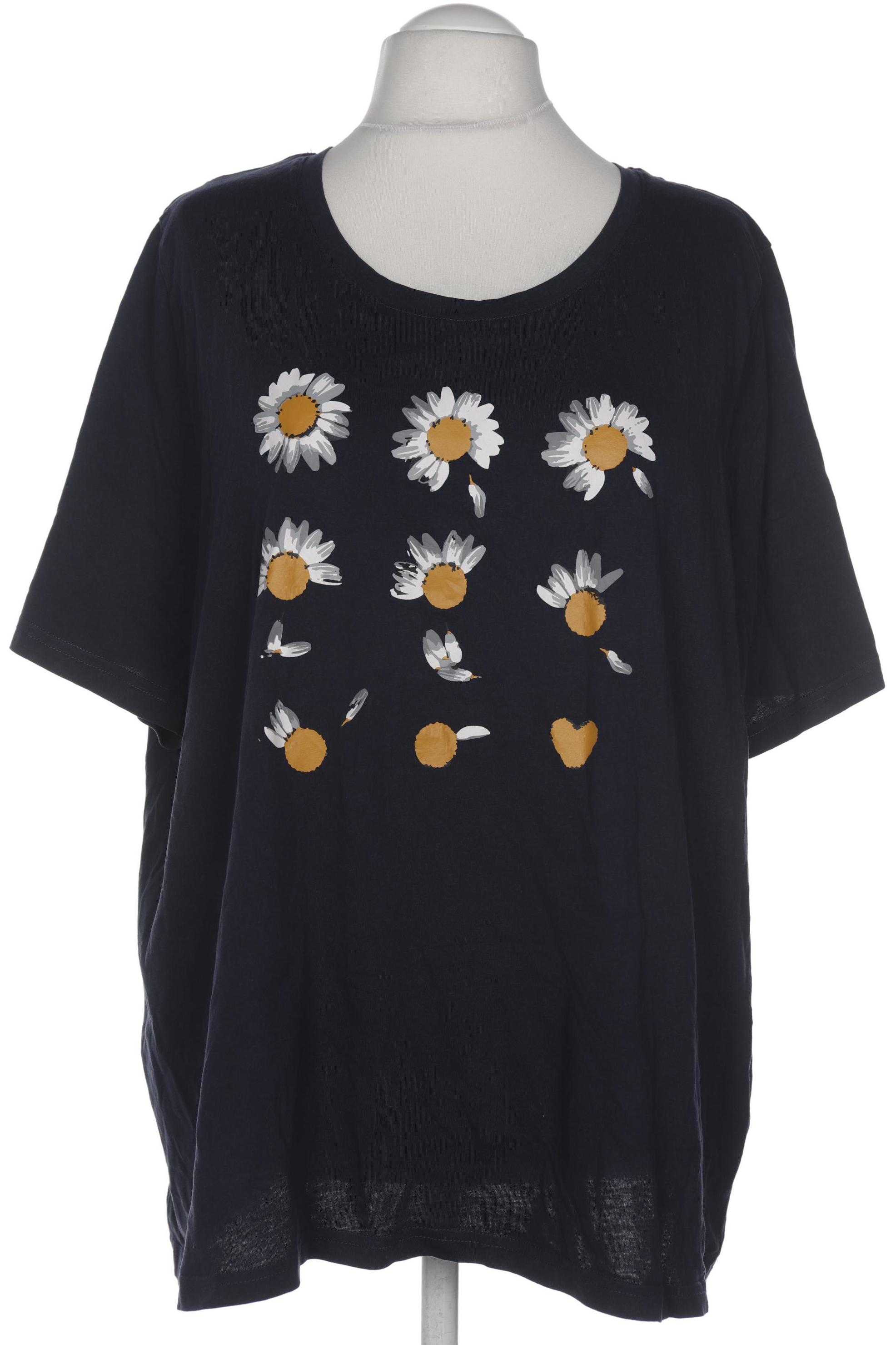 

Ulla Popken Damen T-Shirt, marineblau