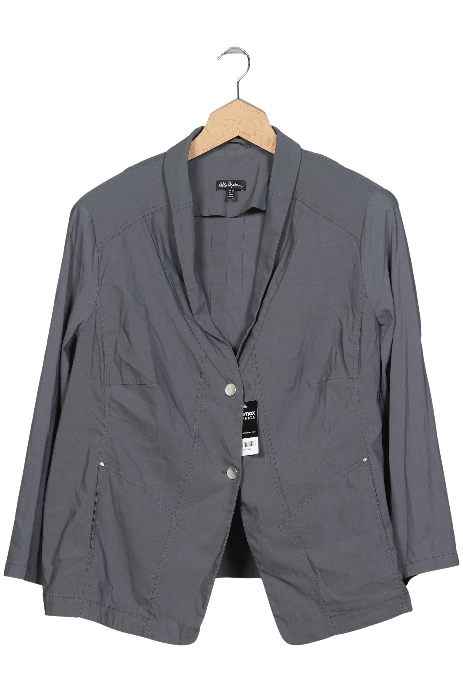 

Ulla Popken Damen Jacke, grau, Gr. 56