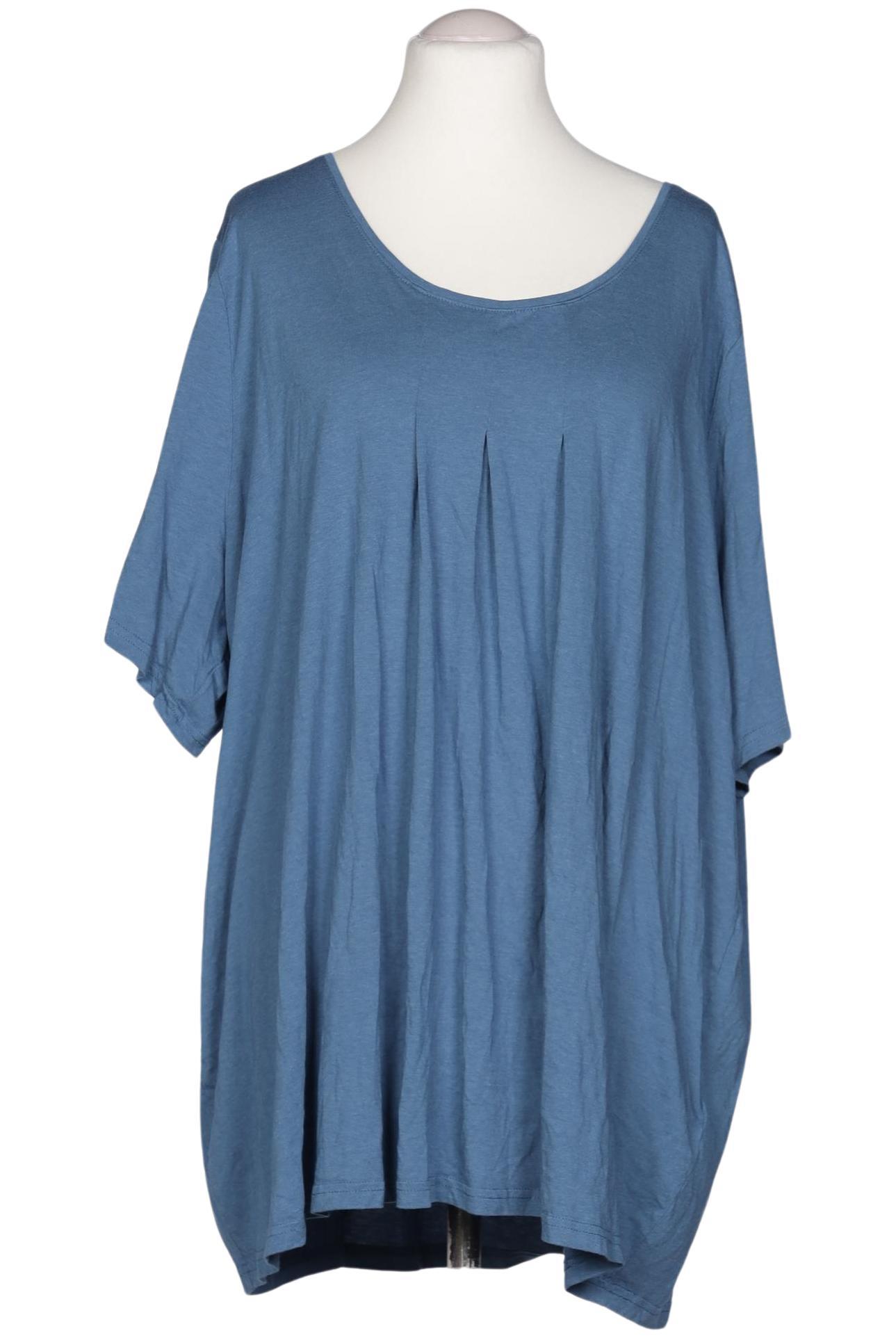 

Ulla Popken Damen T-Shirt, blau, Gr. 58