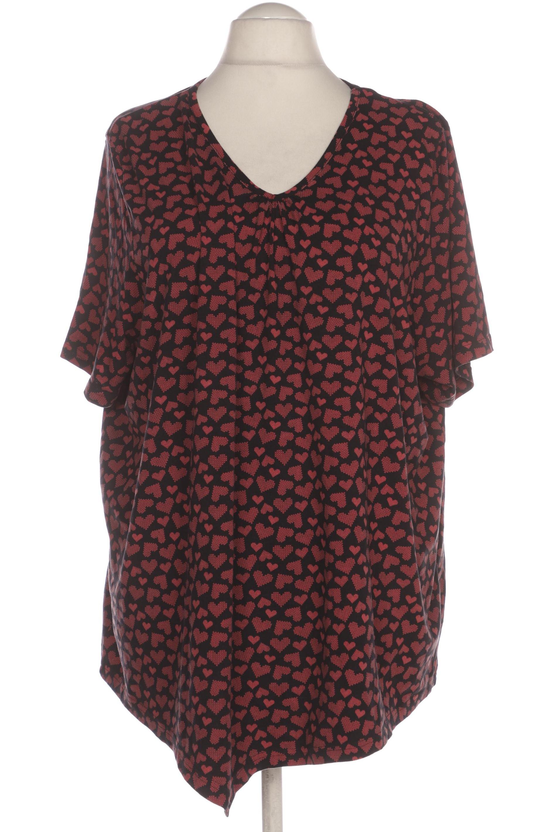 

Ulla Popken Damen T-Shirt, bordeaux, Gr. 54
