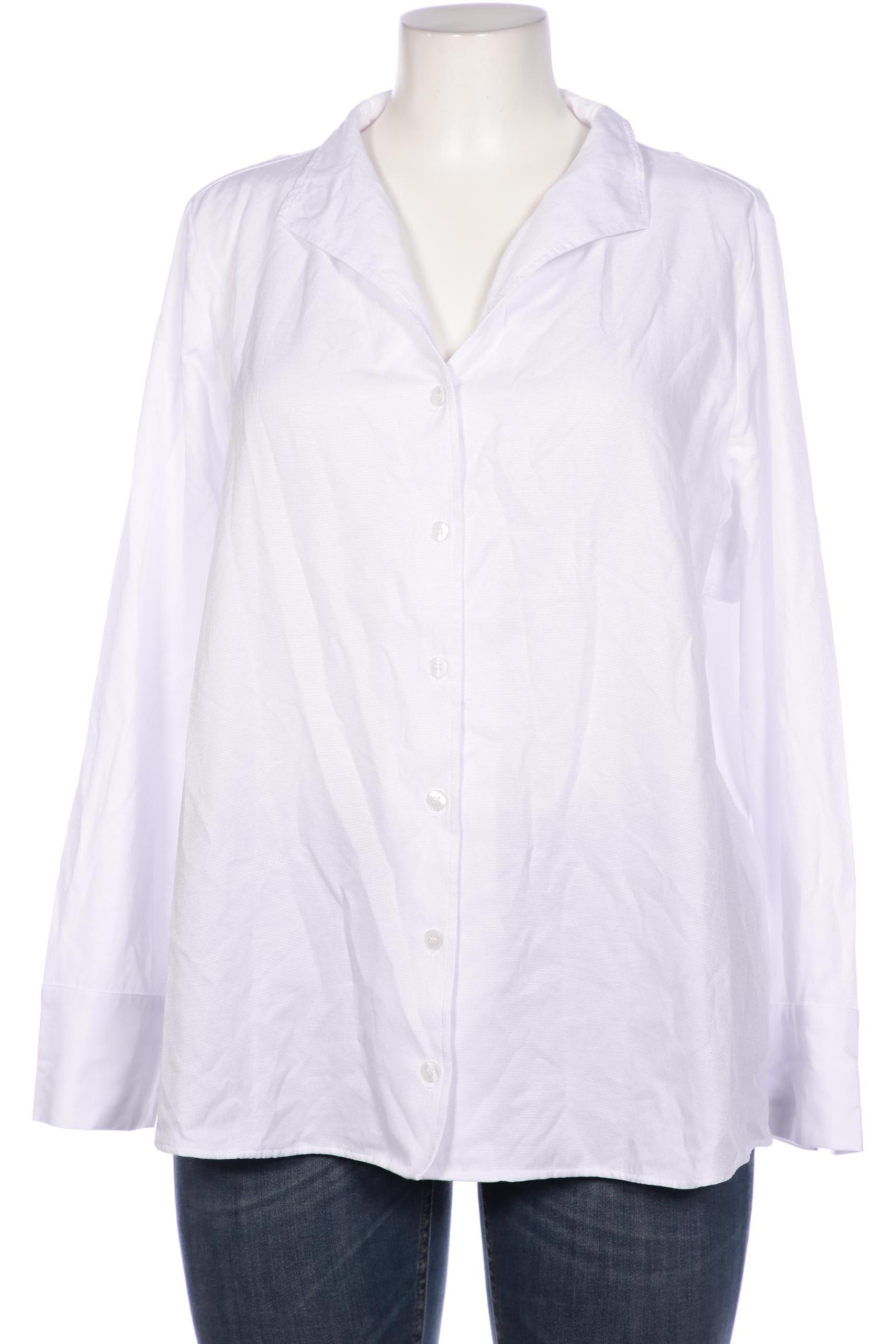 

Ulla Popken Damen Bluse, weiß, Gr. 48
