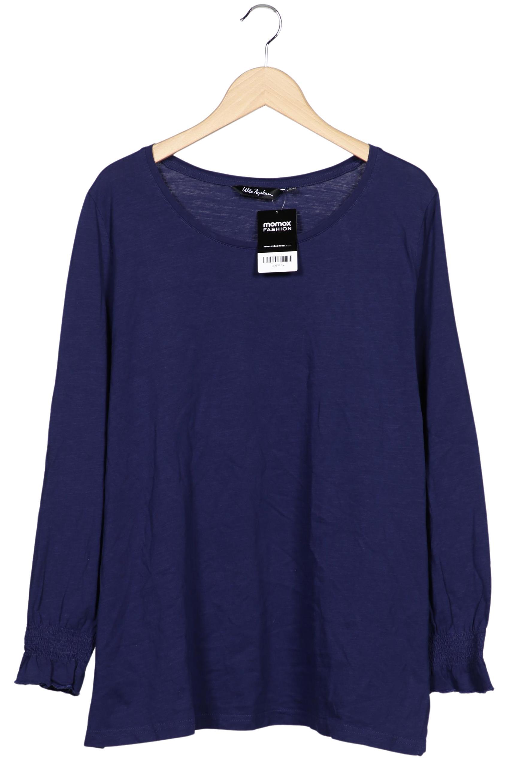 

Ulla Popken Damen Langarmshirt, marineblau, Gr. 50