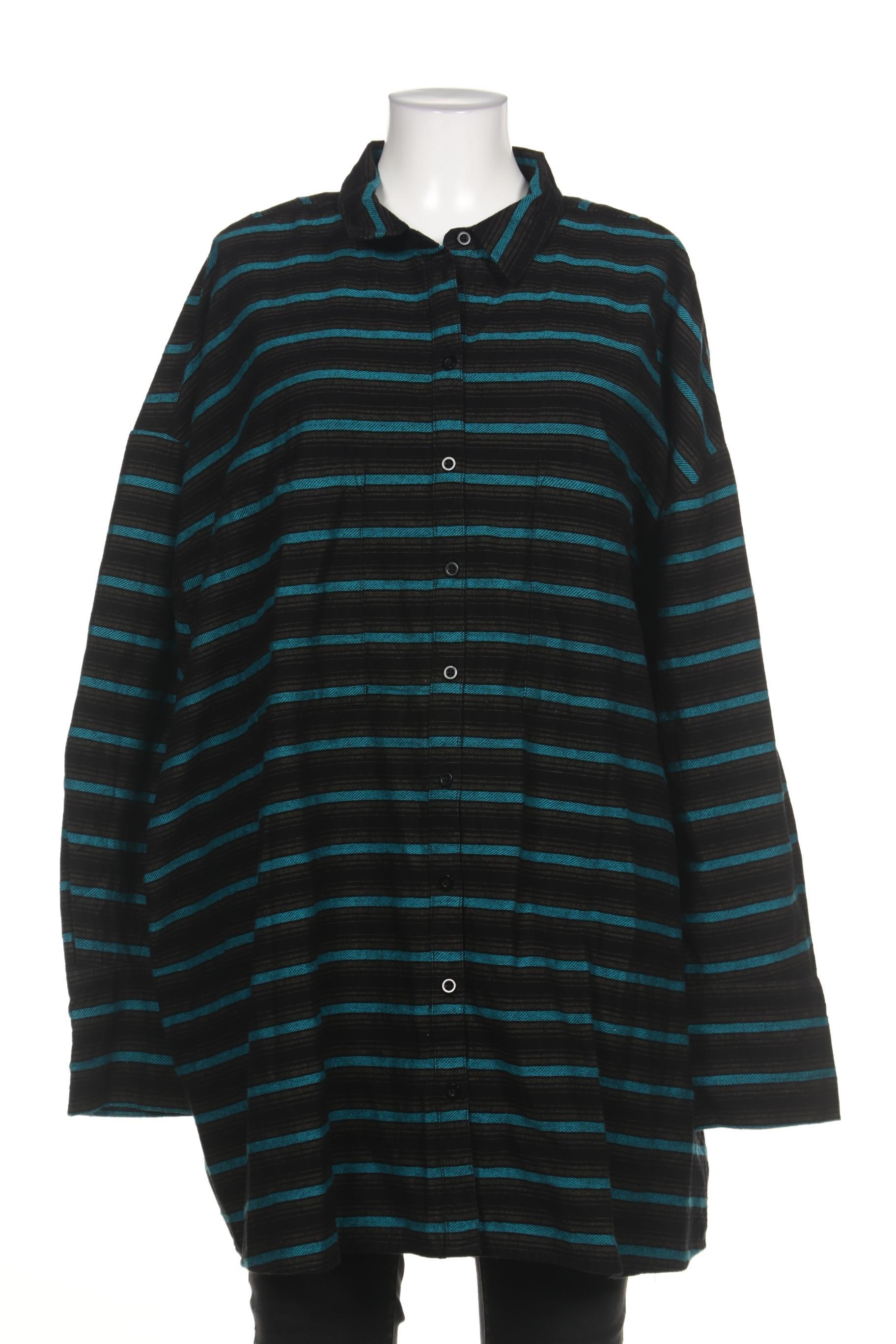 Thumbnail - Ulla Popken Damen Bluse, schwarz, Gr. 44