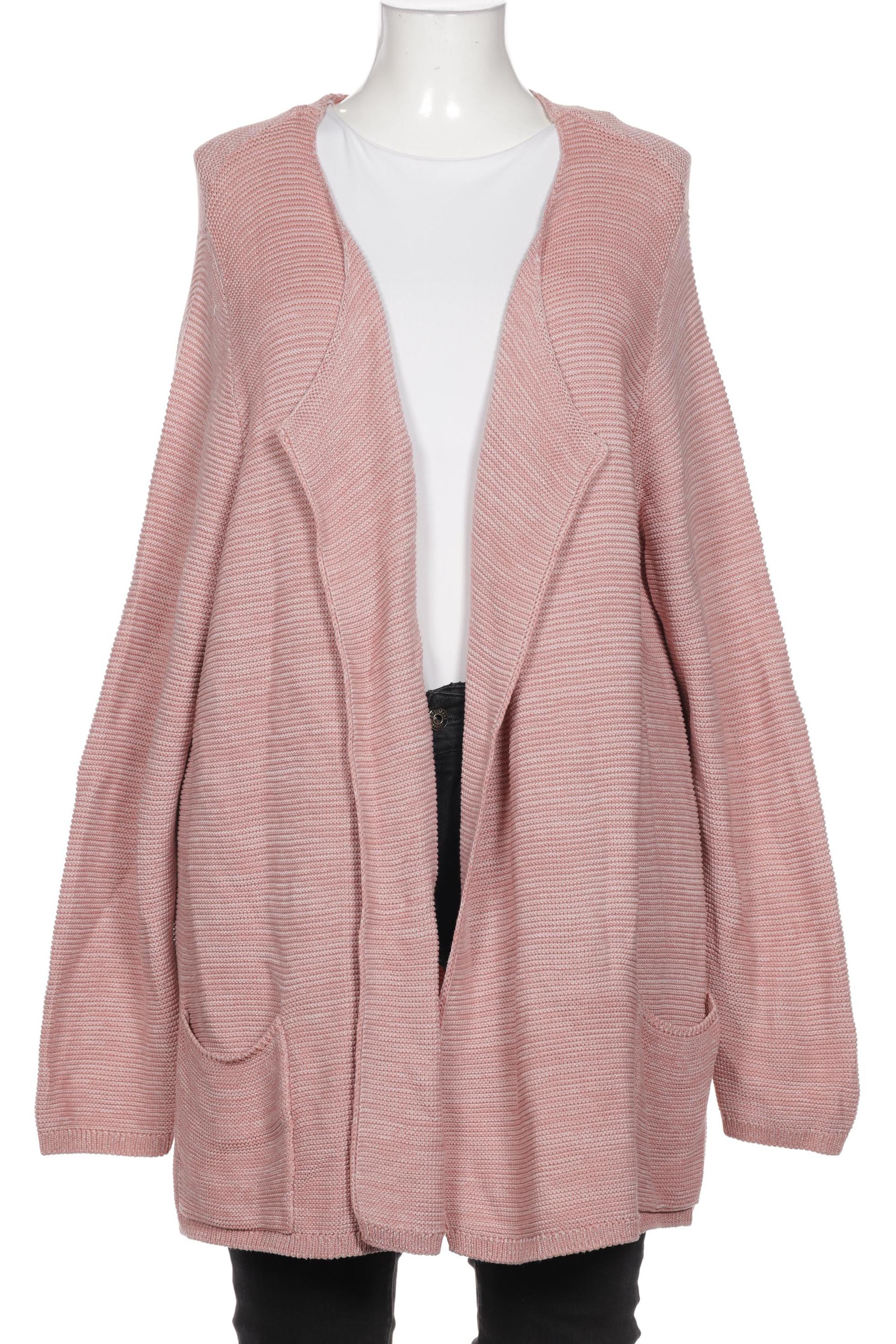 

Ulla Popken Damen Strickjacke, pink, Gr. 50