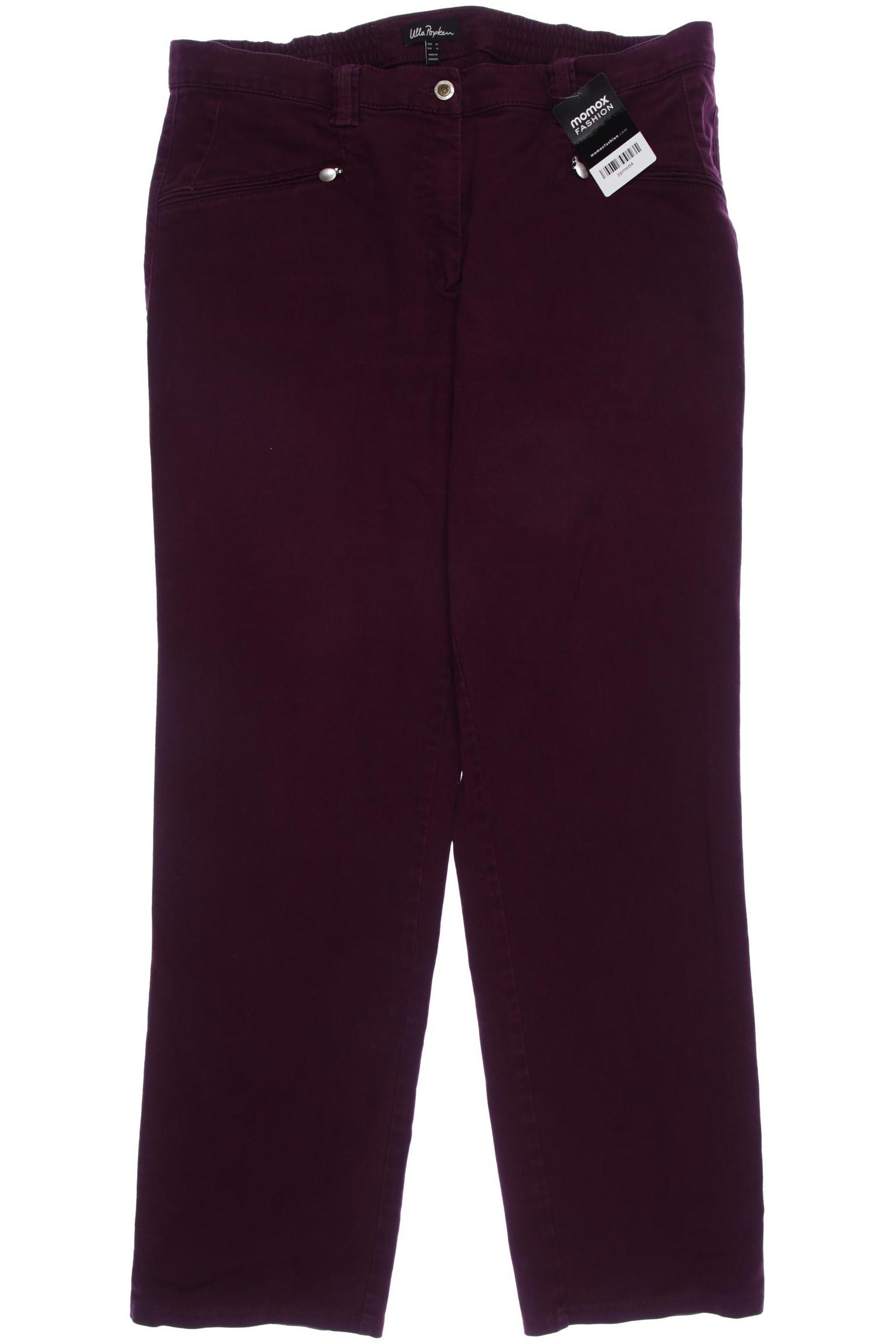 

Ulla Popken Damen Stoffhose, bordeaux, Gr. 46