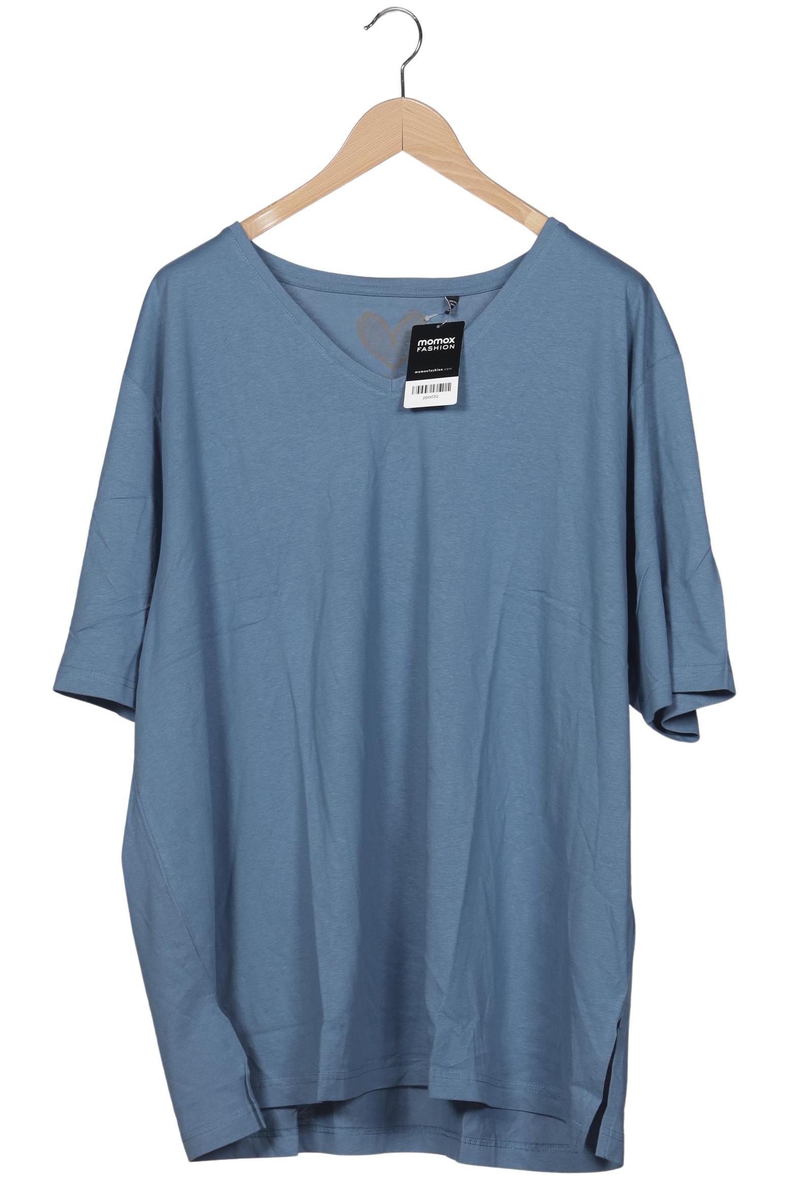 

Ulla Popken Damen T-Shirt, blau, Gr. 54