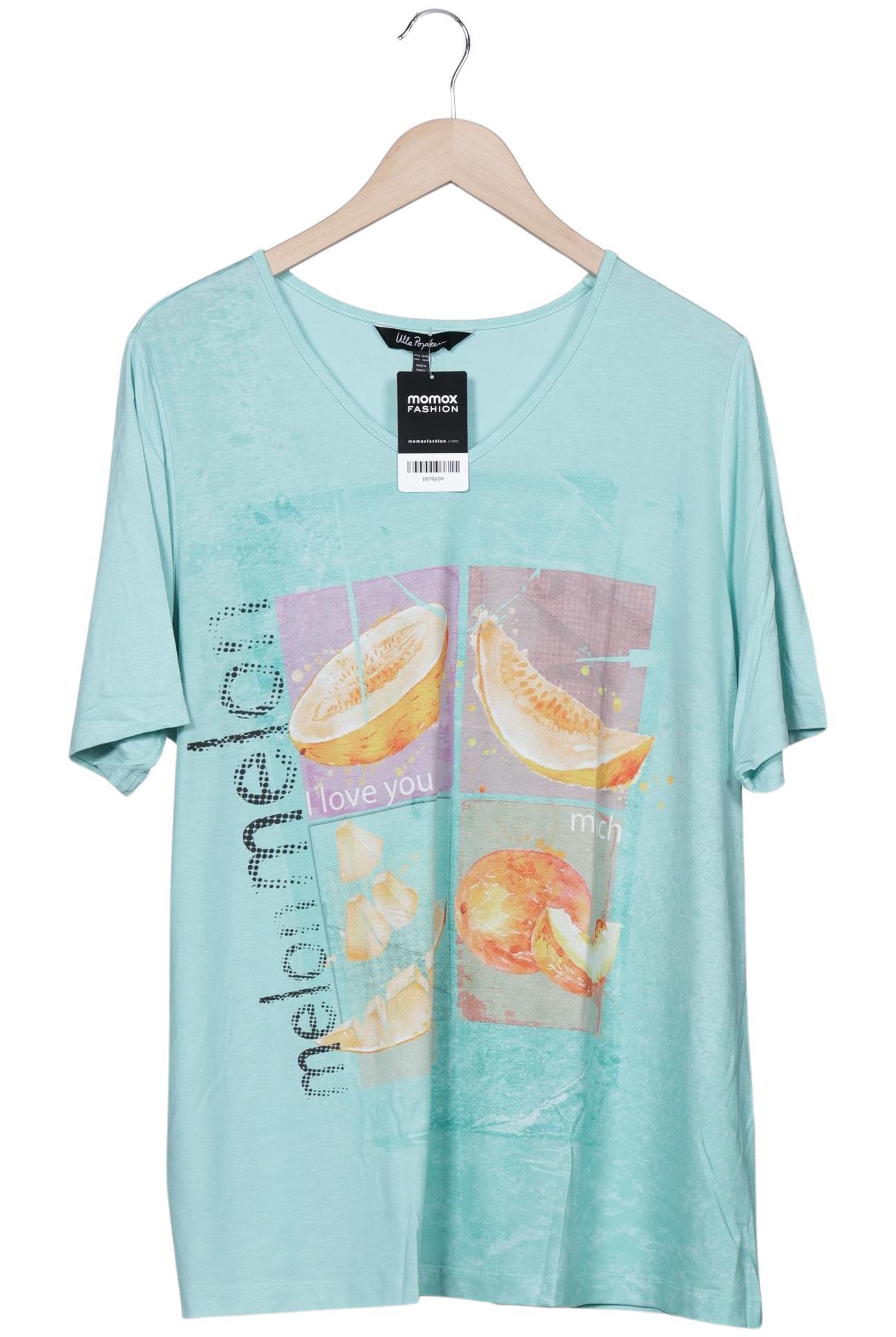 

Ulla Popken Damen T-Shirt, türkis, Gr. 46