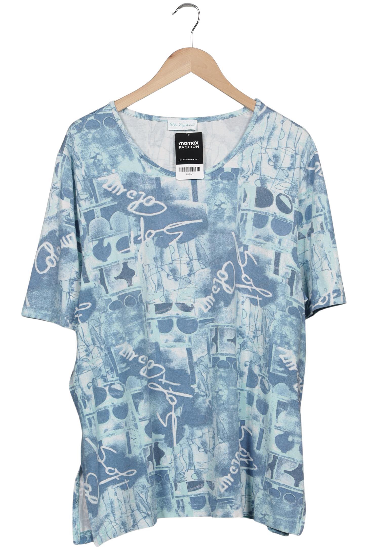 

Ulla Popken Damen T-Shirt, blau, Gr. 50