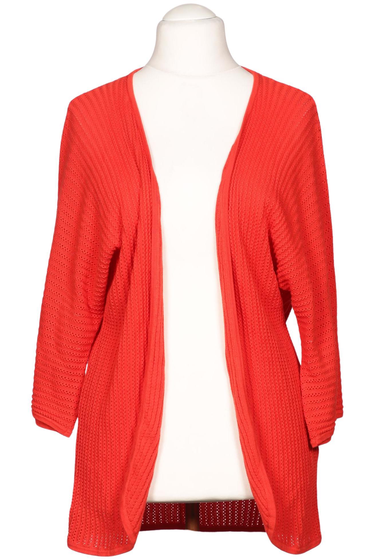 

Ulla Popken Damen Strickjacke, rot, Gr. 46