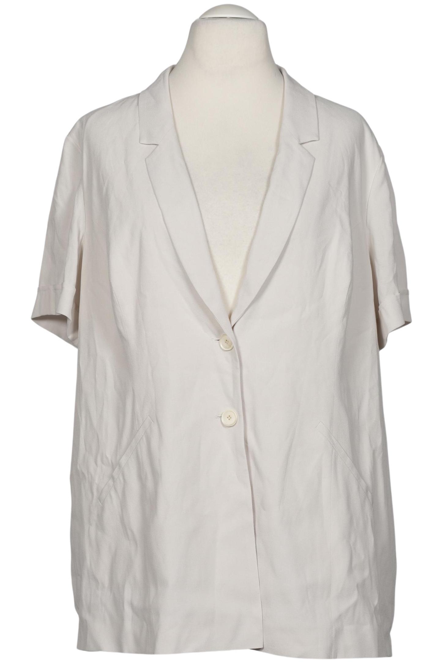 

Ulla Popken Damen Blazer, cremeweiß, Gr. 50