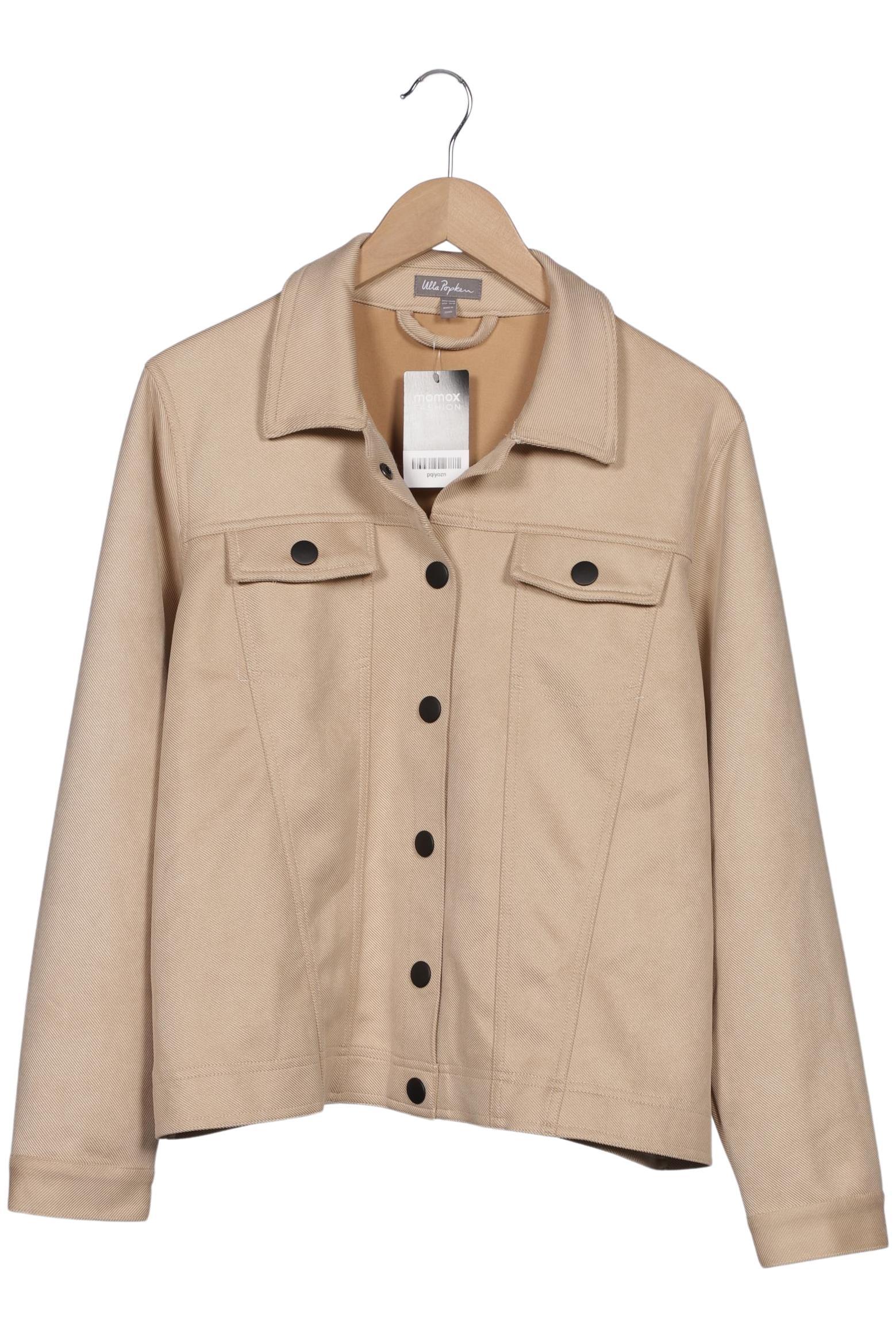 

Ulla Popken Damen Jacke, beige, Gr. 46