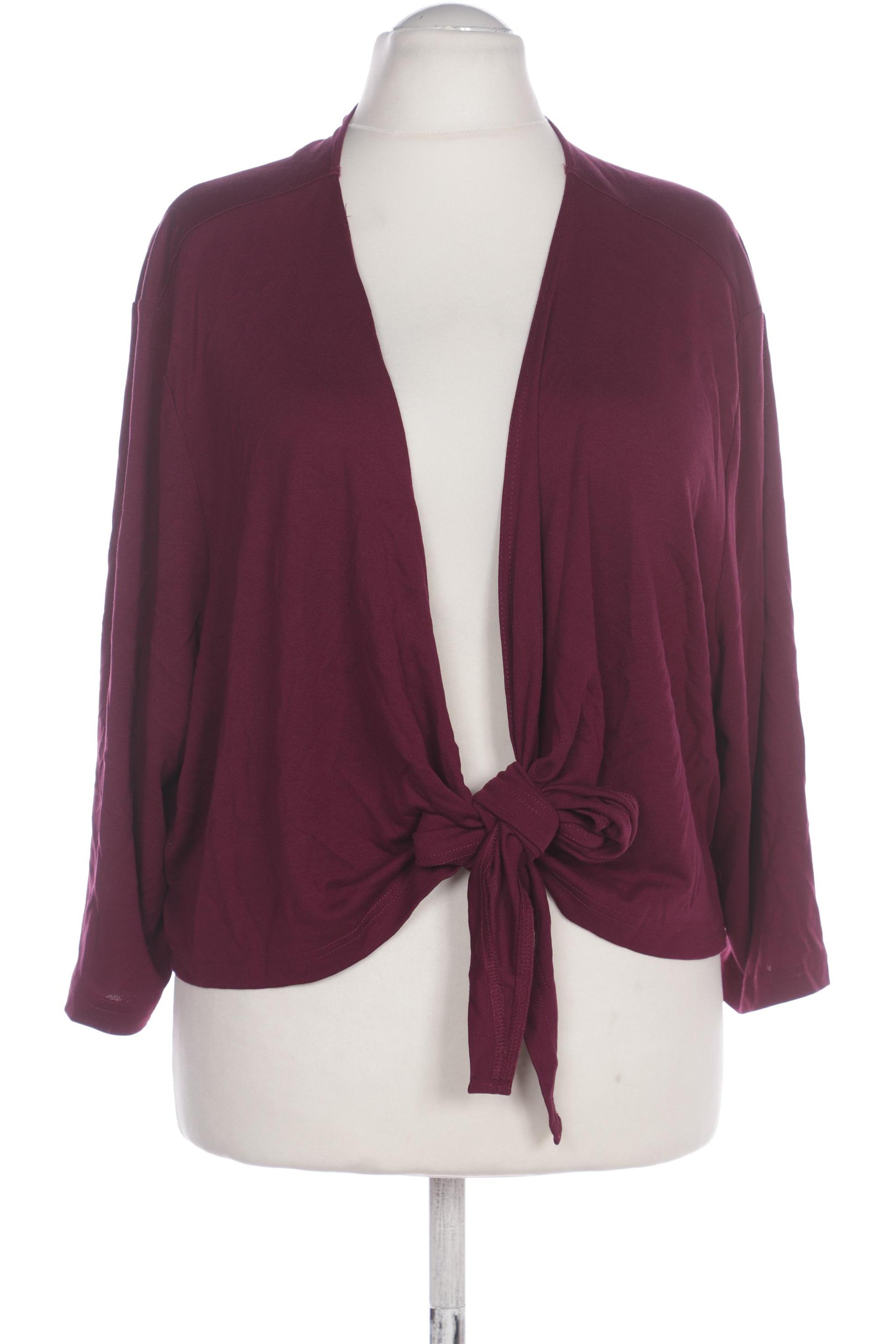 

Ulla Popken Damen Strickjacke, bordeaux, Gr. 54