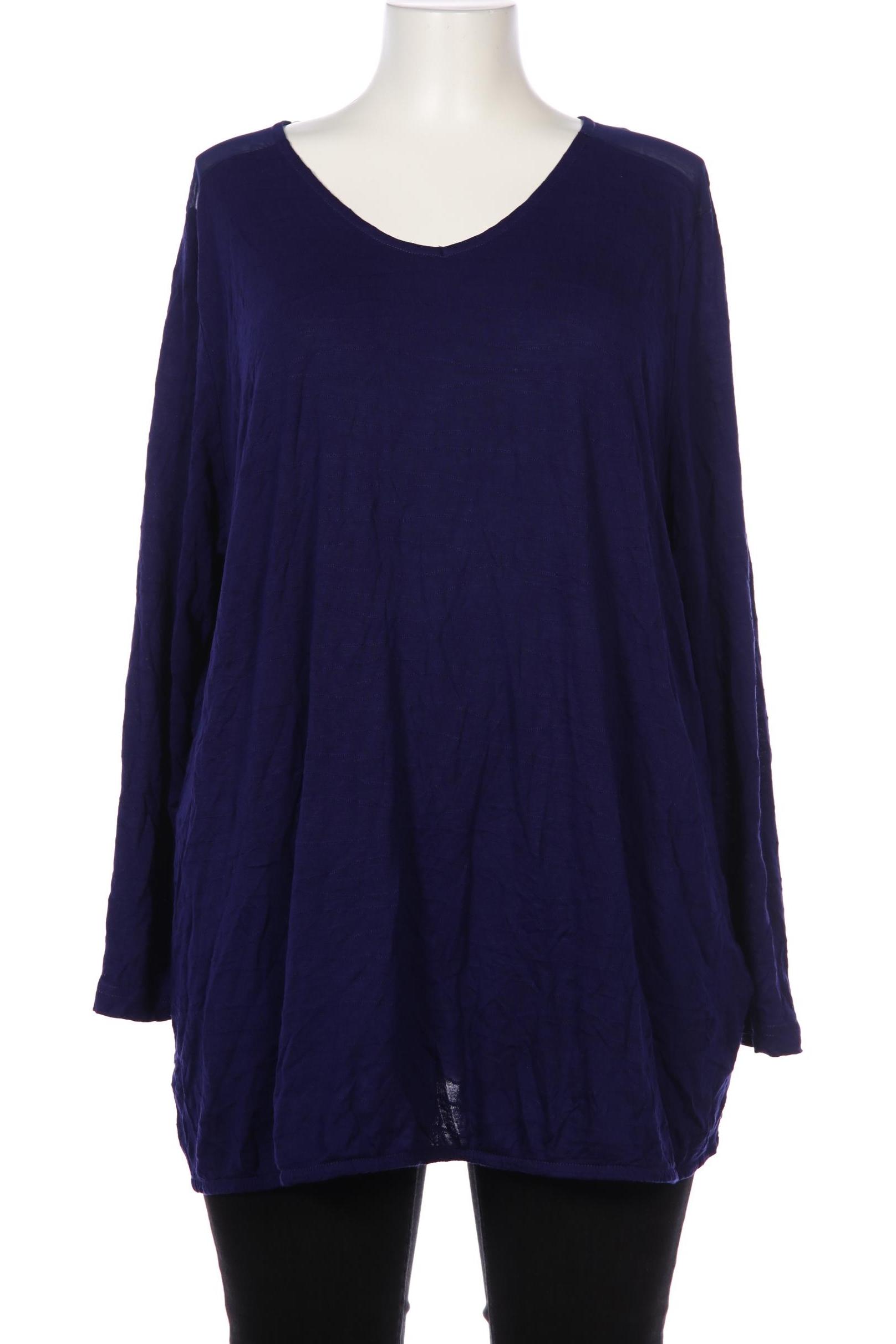 

Ulla Popken Damen Langarmshirt, marineblau, Gr. 50