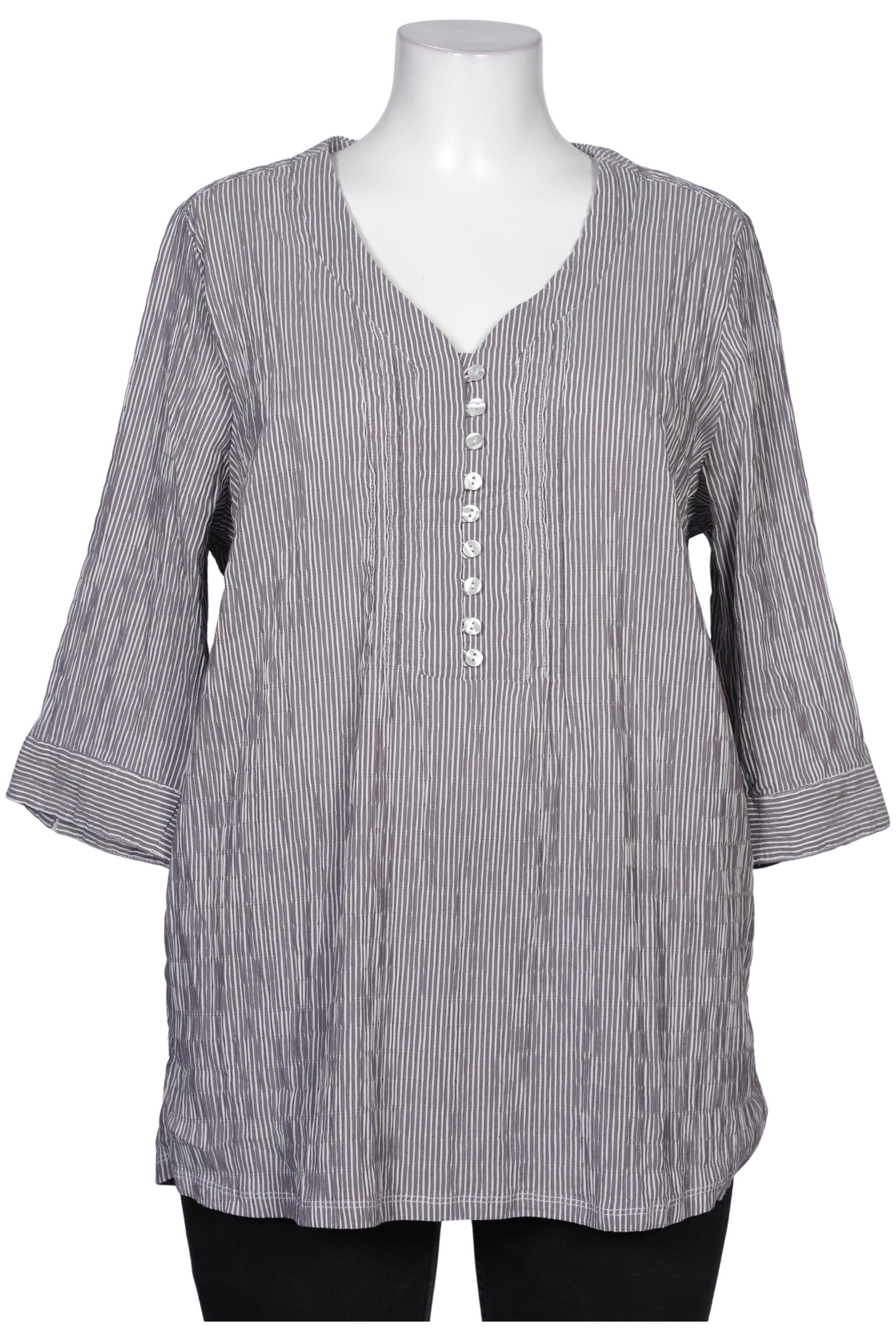 

Ulla Popken Damen Bluse, grau, Gr. 46