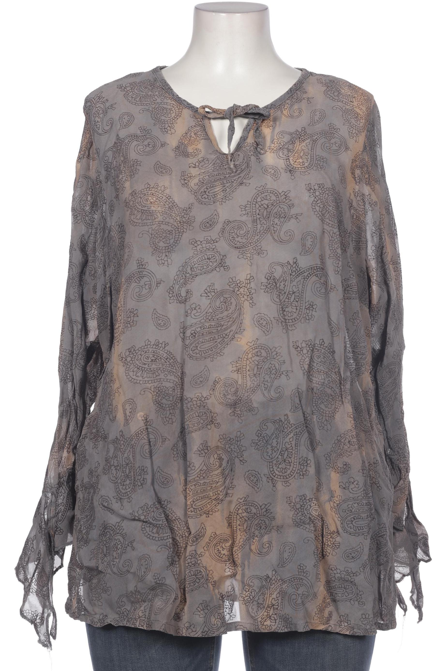 

Ulla Popken Damen Bluse, grau, Gr. 46
